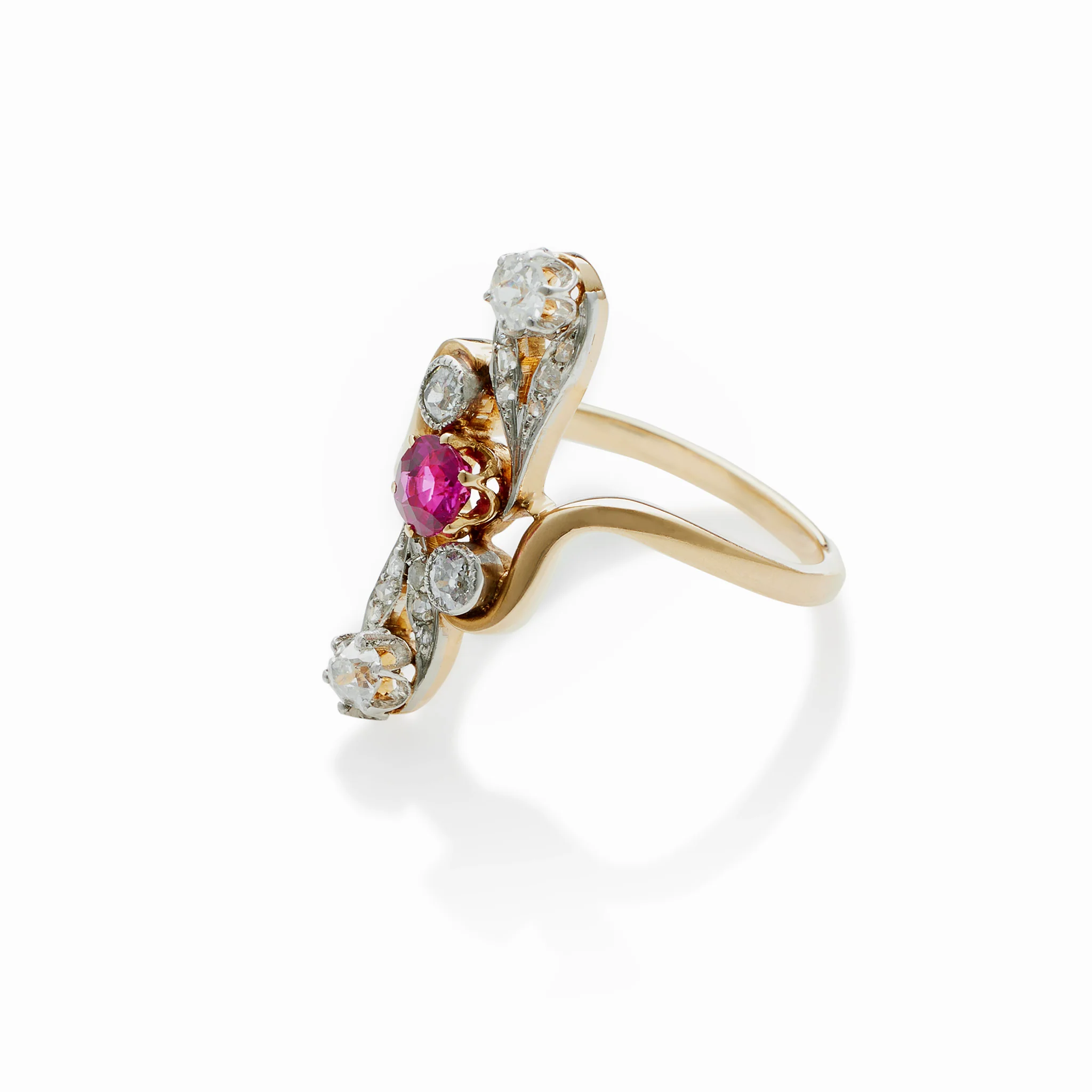 A French Ruby and Diamond Ring - Image 6