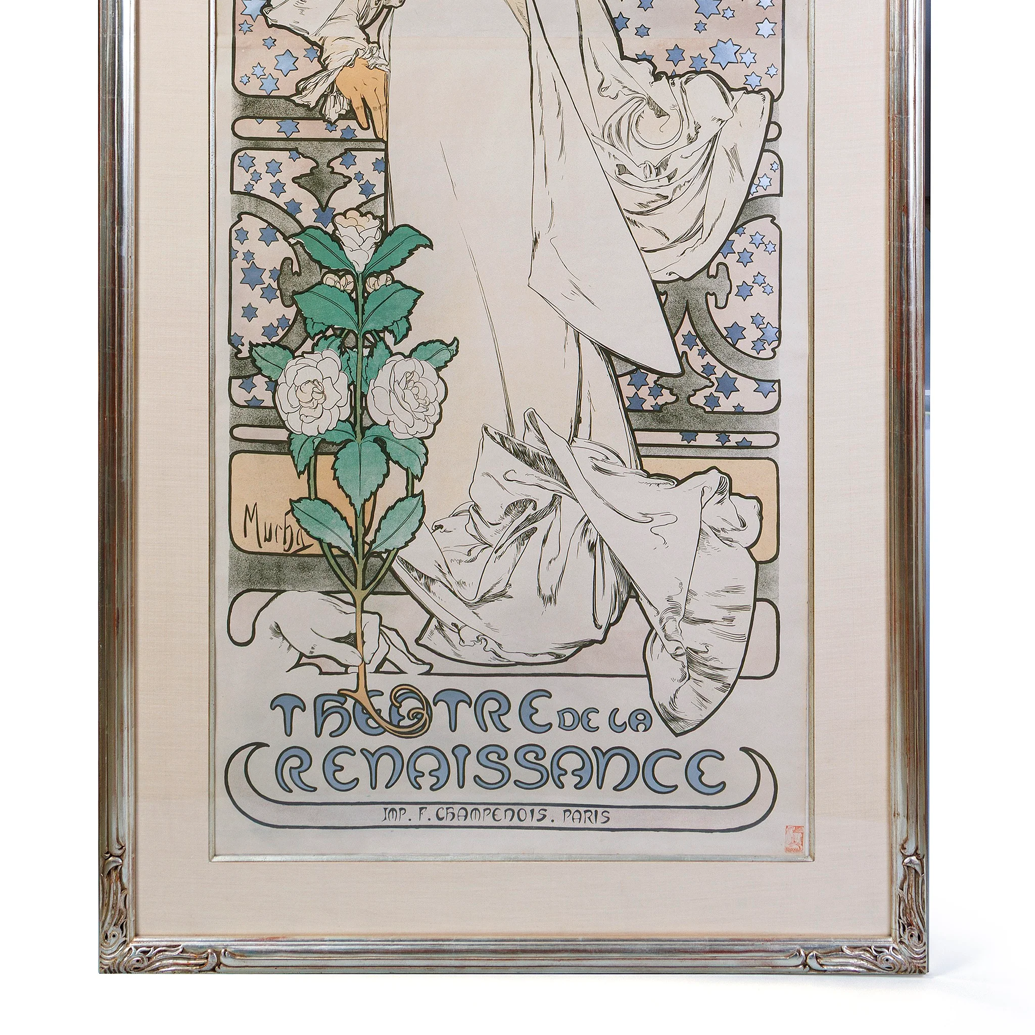 Alphonse Mucha "La Dame aux Camelias" Lithograph - Image 3