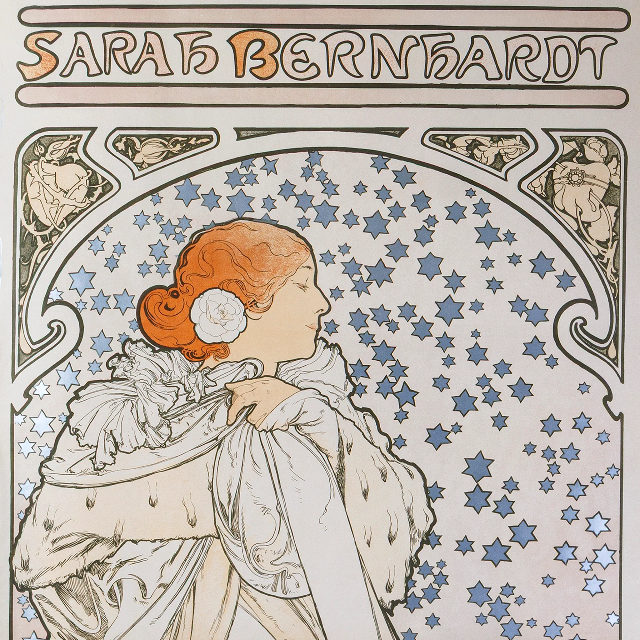 Alphonse Mucha "La Dame aux Camelias" Lithograph - Image 4