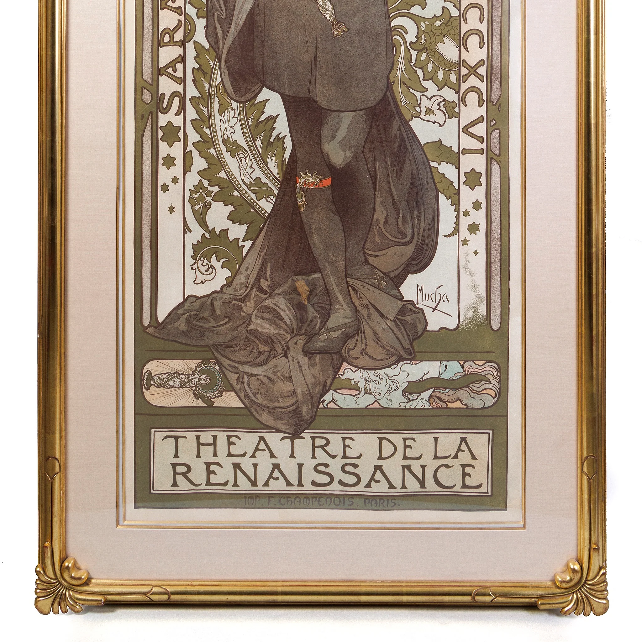 Alphonse Mucha "Lorenzaccio" Lithograph - Image 3