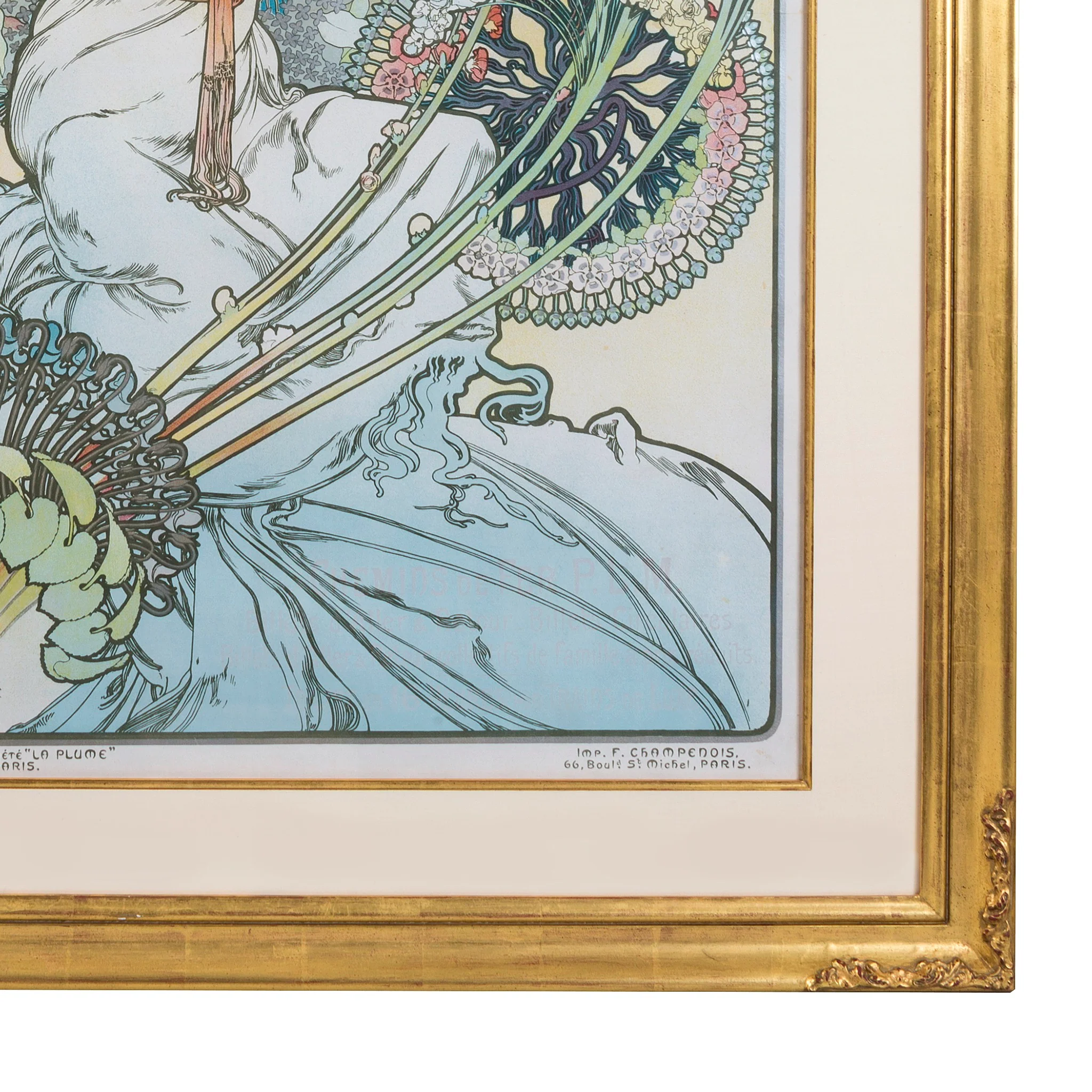 Alphonse Mucha "Monaco Monte-Carlo" Lithograph - Image 5