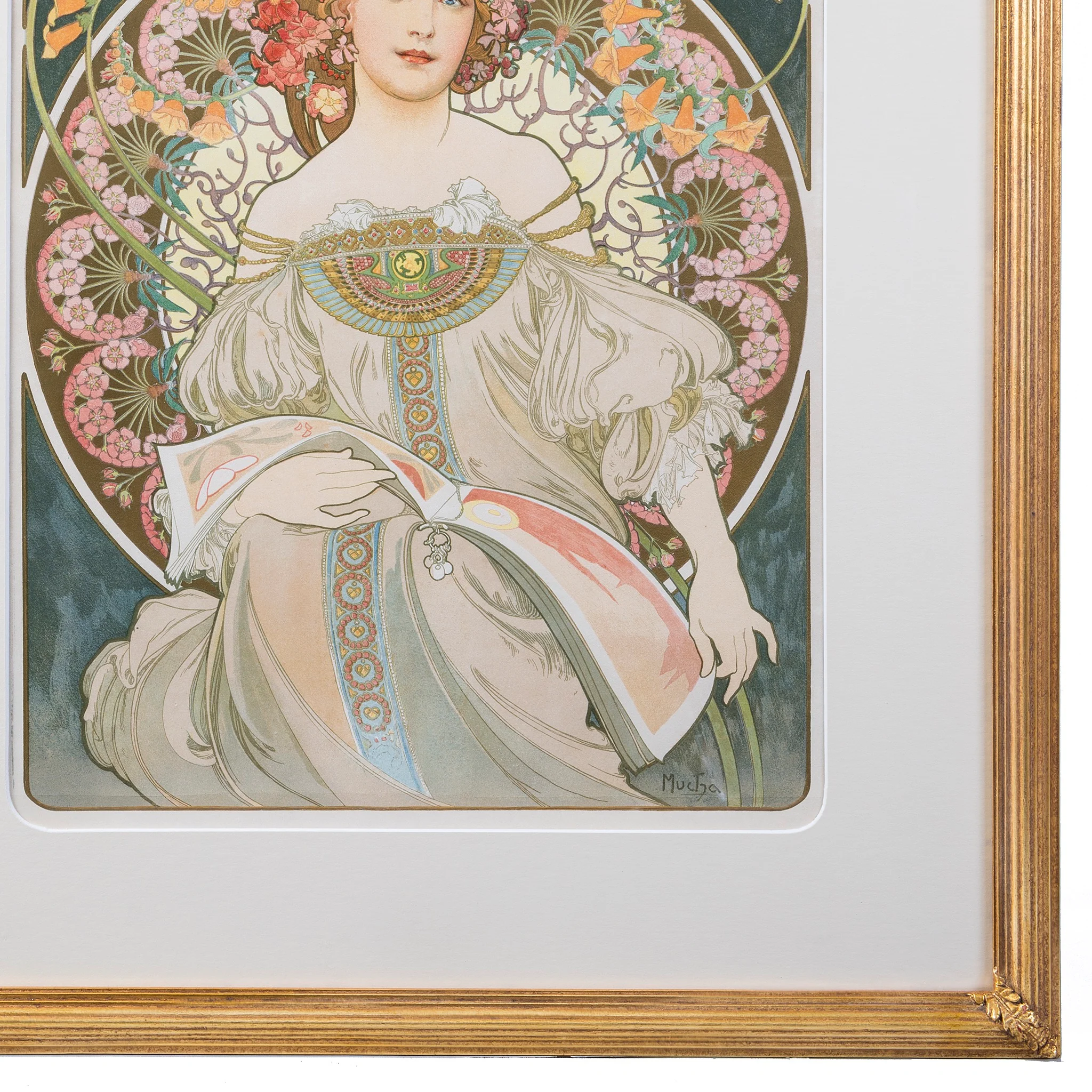 Alphonse Mucha "Reverie" Lithograph - Image 3