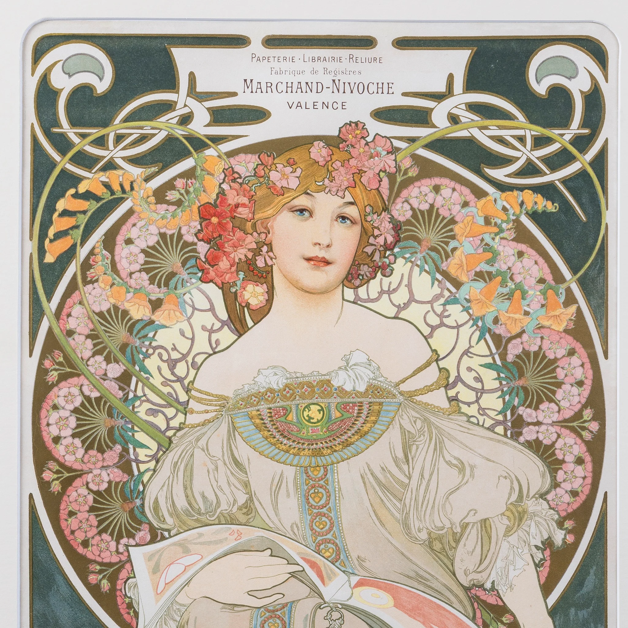 Alphonse Mucha "Reverie" Lithograph - Image 4