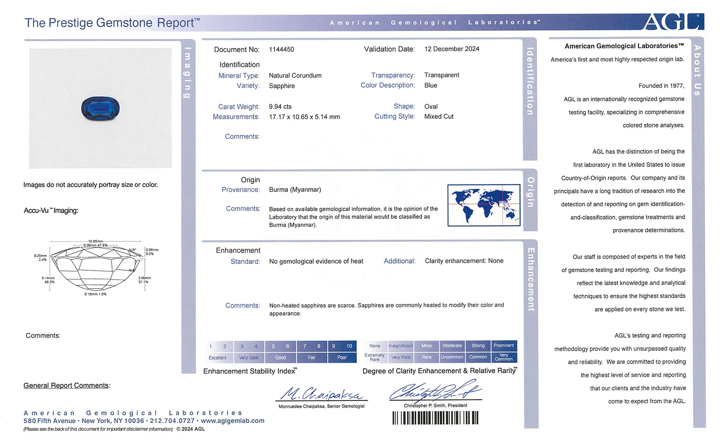 Antique AGL Burma No Heat Sapphire and Diamond Ring - Image 7