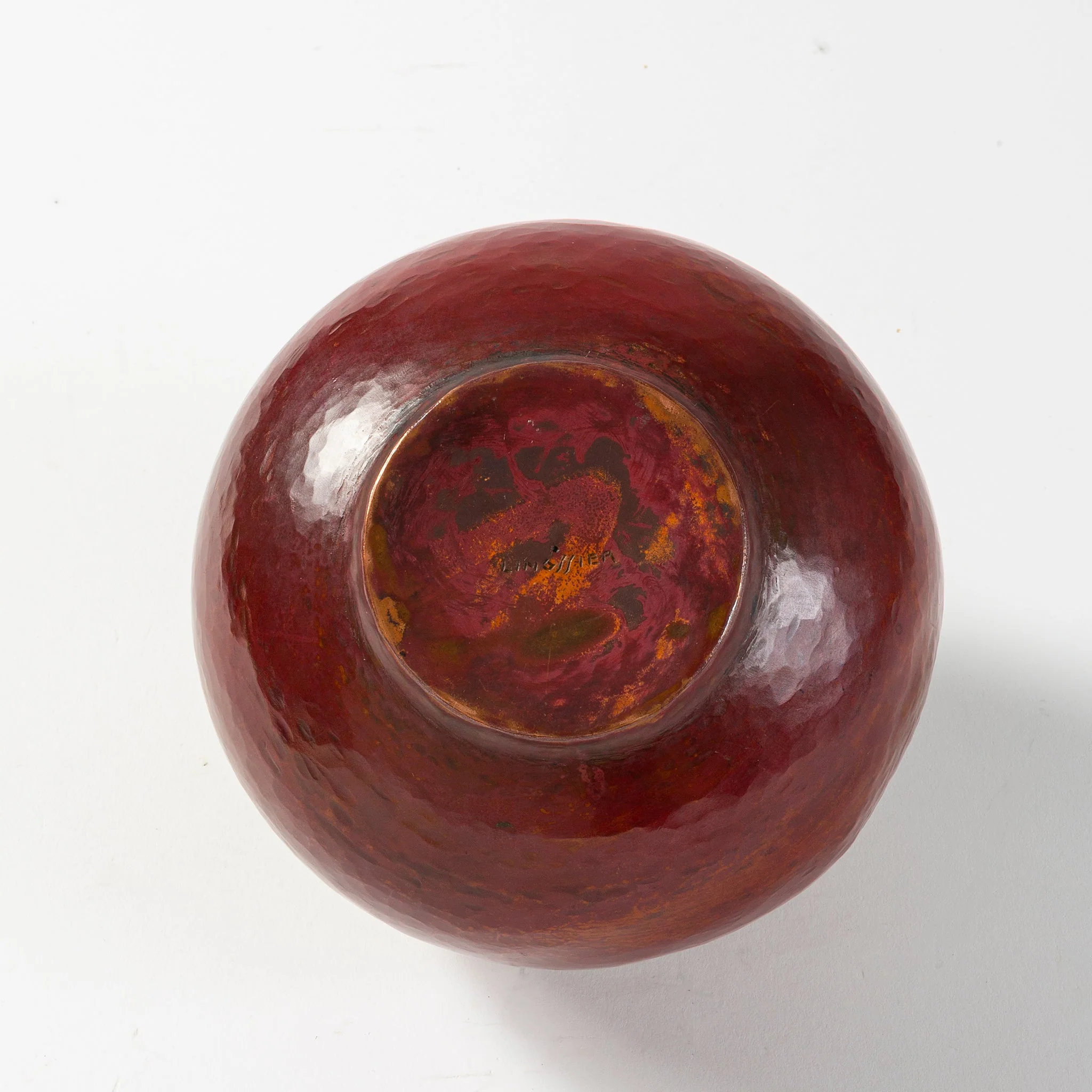 Claudius Linossier Dinanderie Vase - Image 4