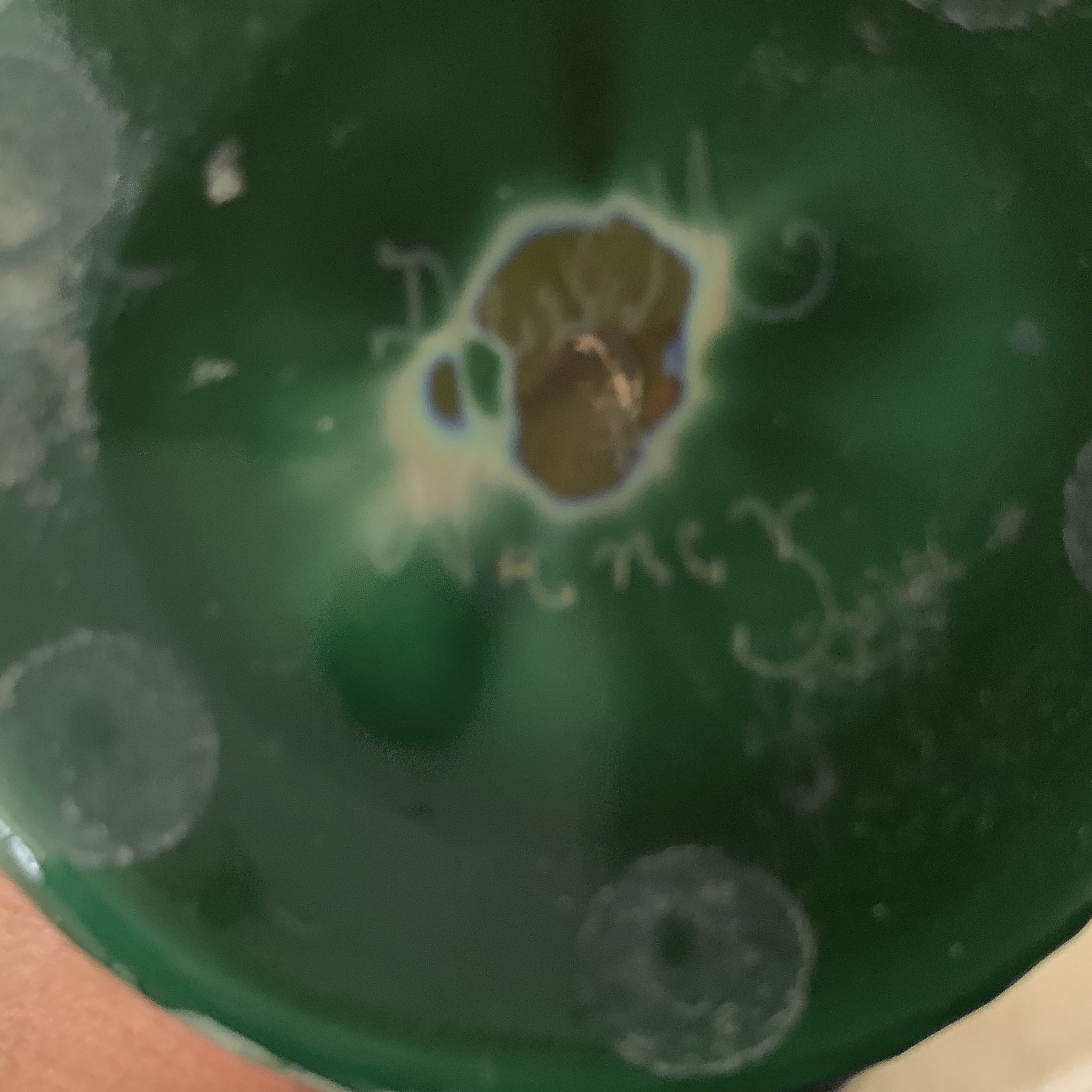 Daum Nancy Enameled and Etched Cyclamen Glass Vase with Handles - Image 7