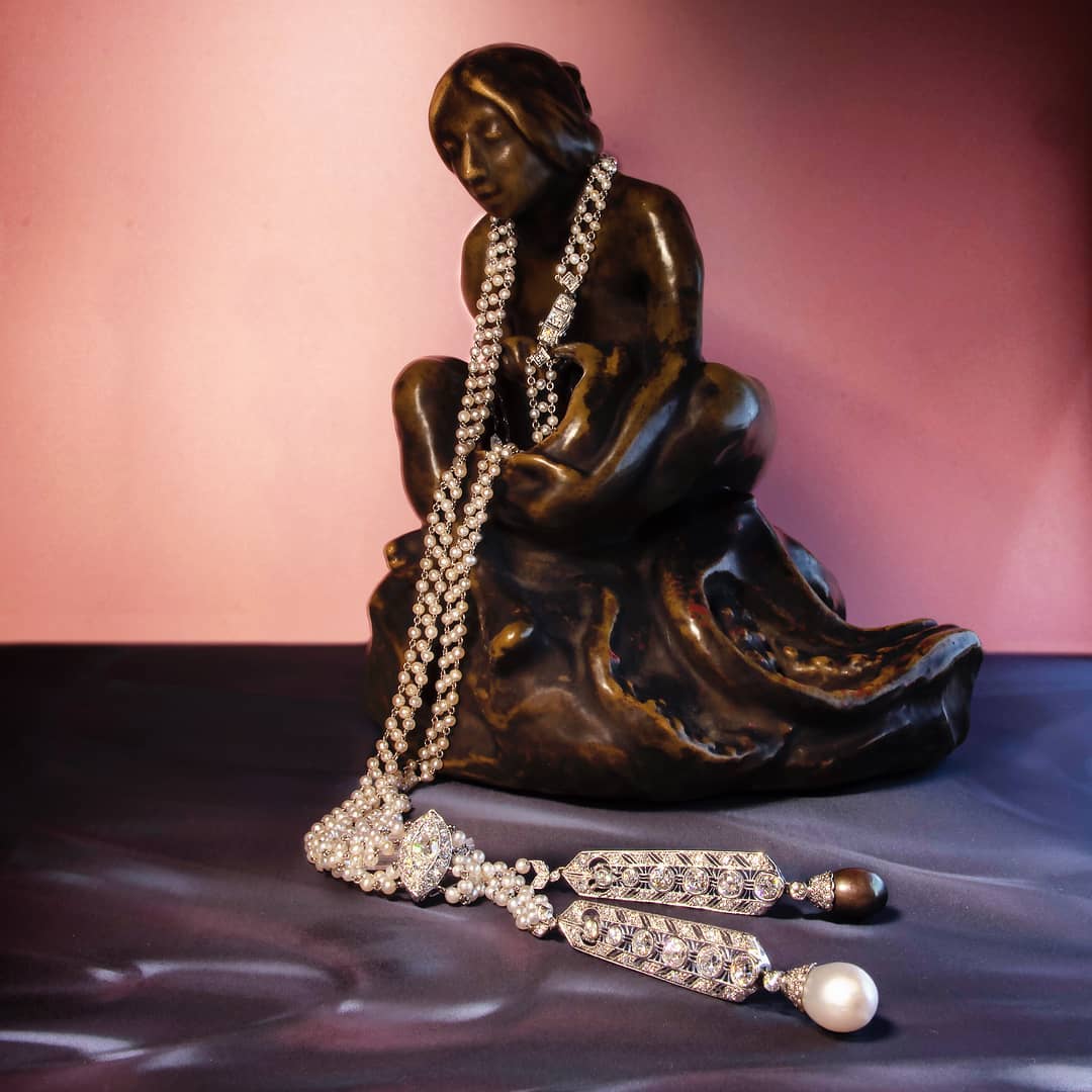 François-Rupert Carabin "Femme au Pieuvre" Glazed Ceramic Inkwell - Image 5