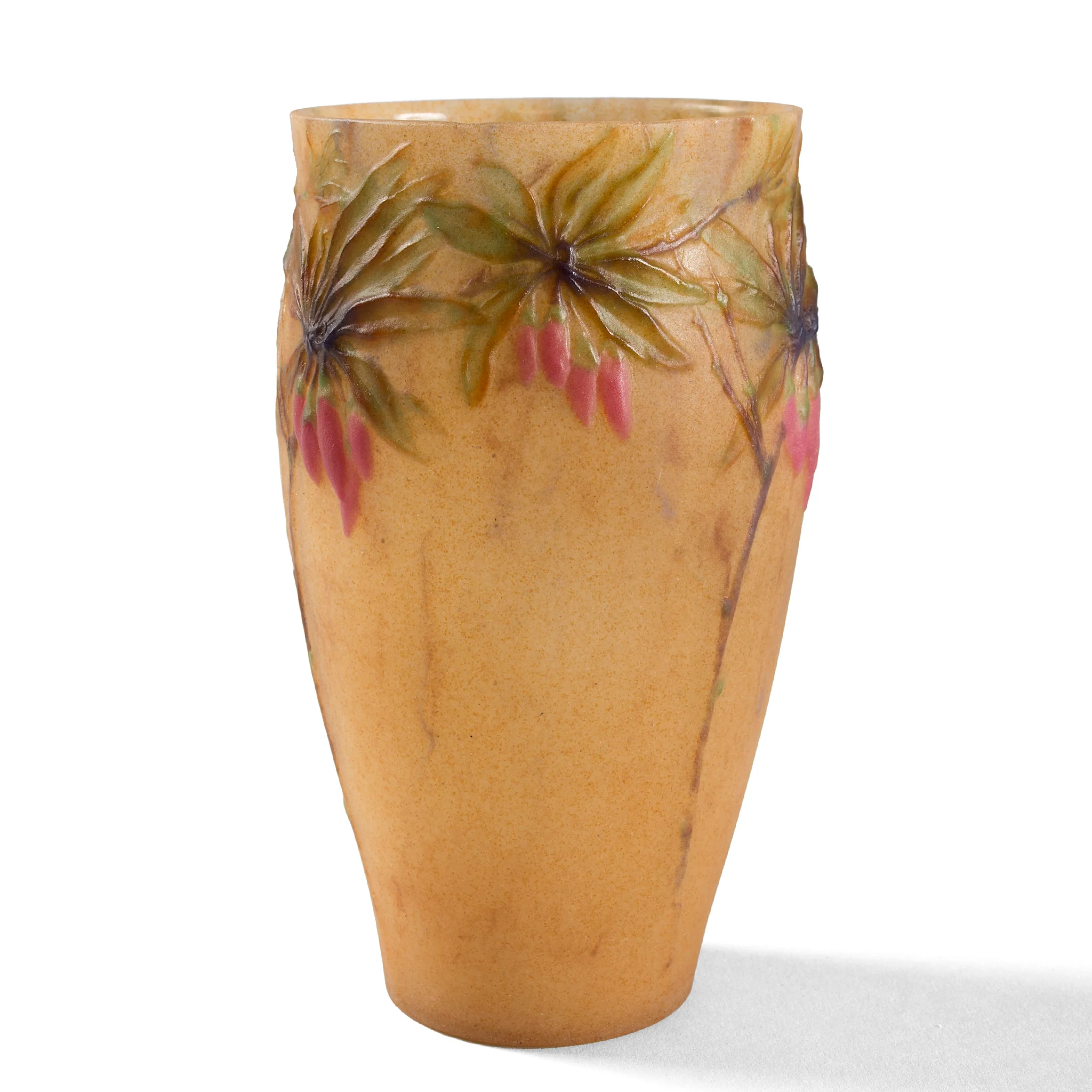 Gabriel Argy-Rousseau "Lyciet de Barbarie" Pâte de Verre Glass Vase - Image 3