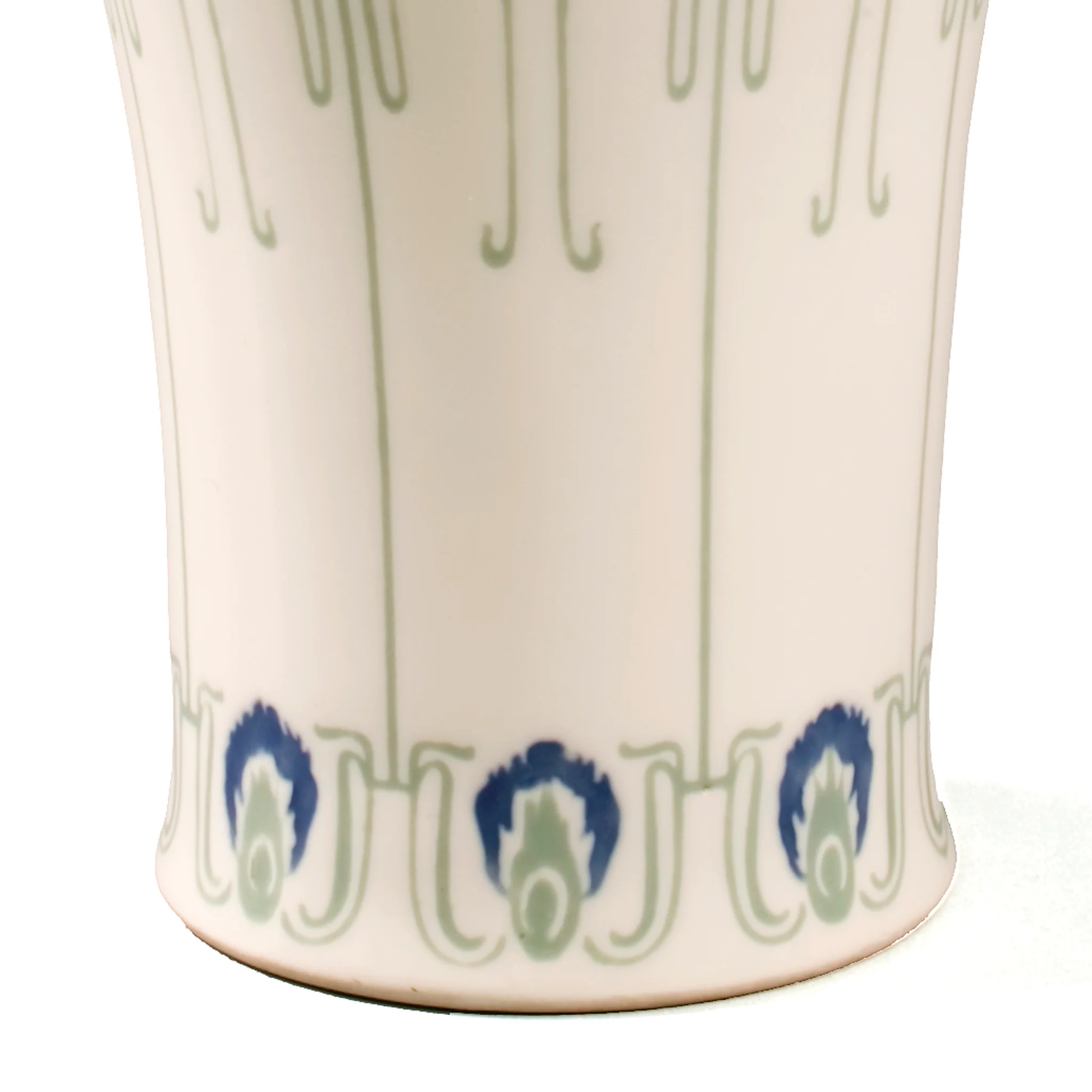 Georges de Feure Floral Ceramic Vase - Image 3