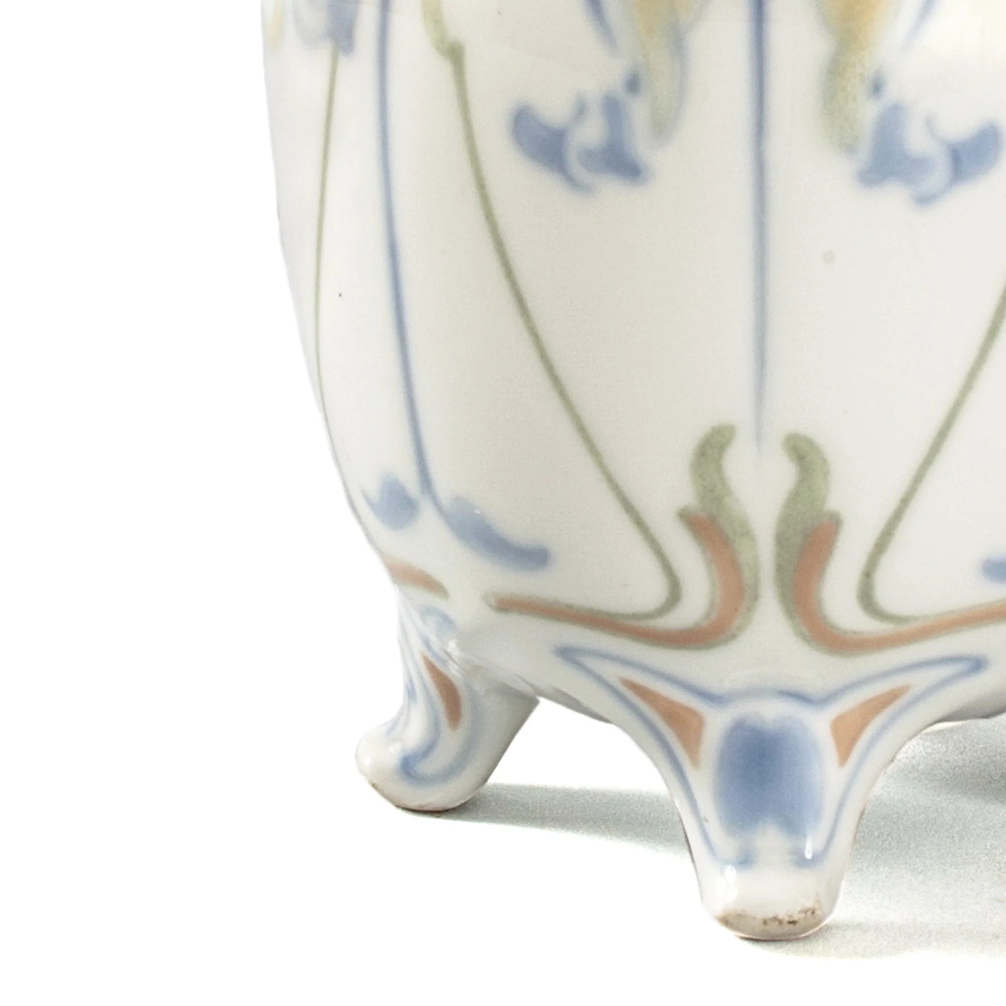 Georges de Feure Floral Covered Porcelain Jar - Image 3