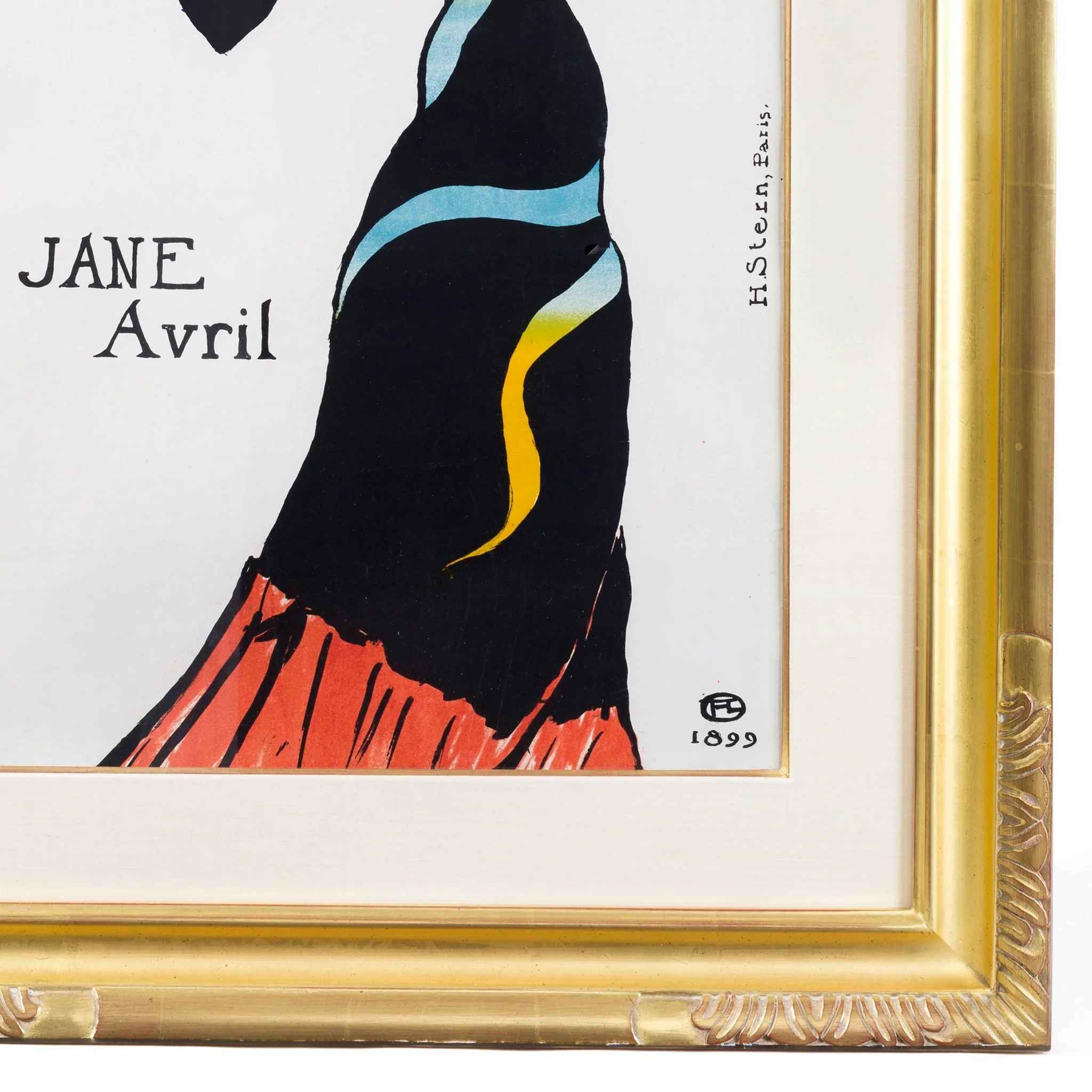 Henri de Toulouse-Lautrec "Jane Avril" Lithograph - Image 3