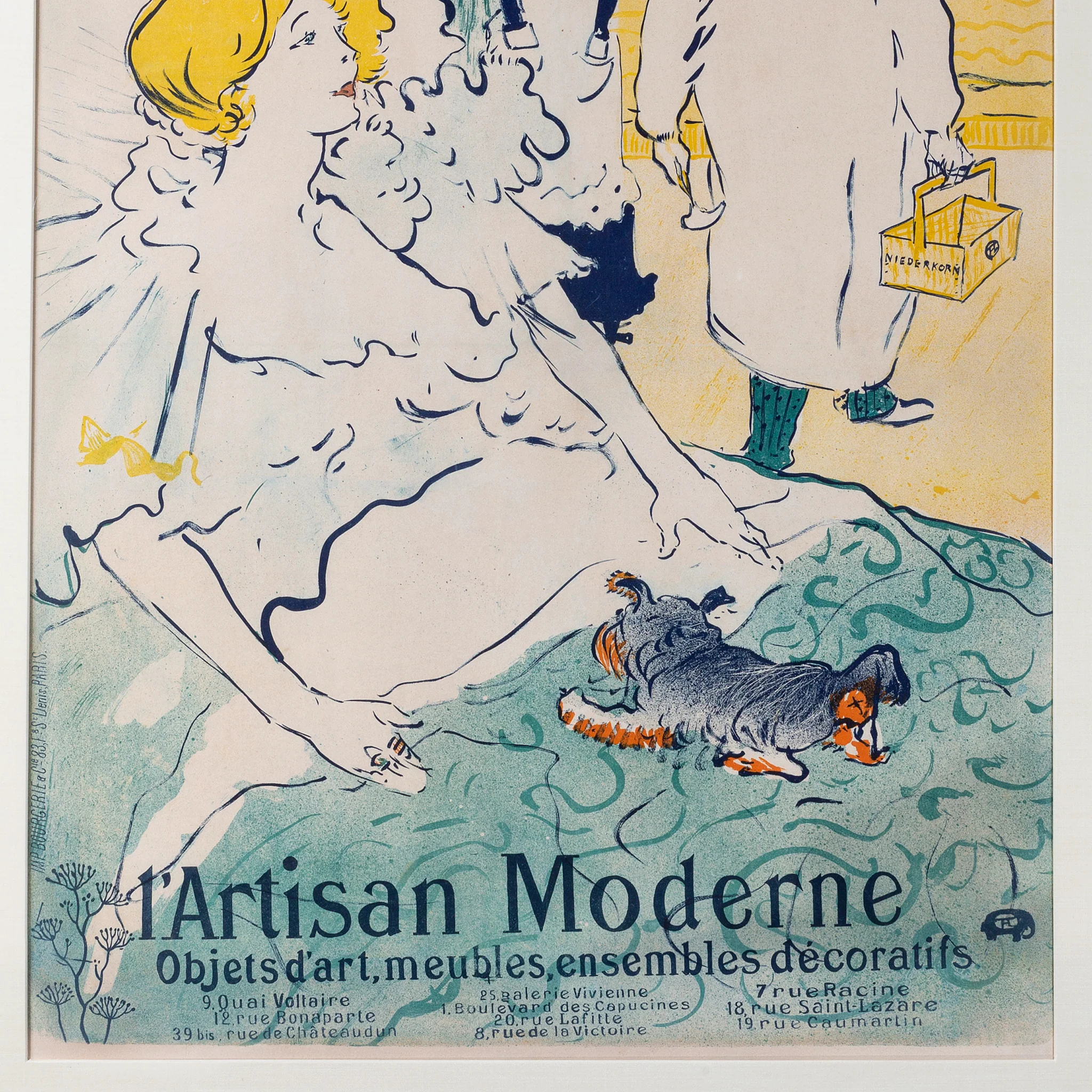 Henri de Toulouse-Lautrec "L'Artisan Moderne" Lithograph - Image 3