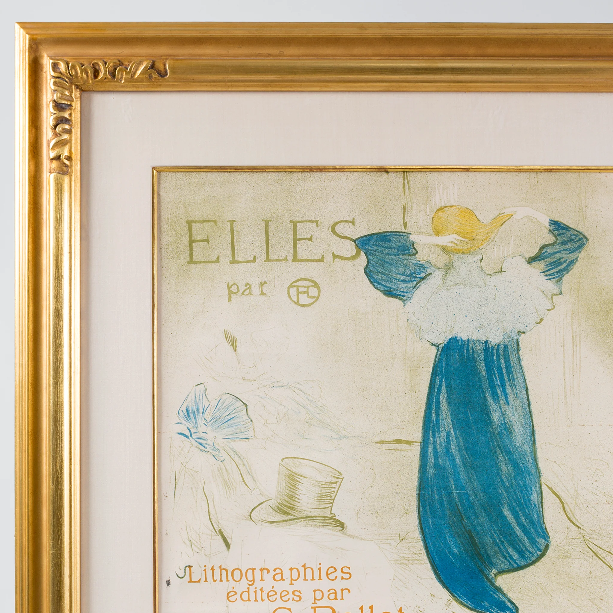 Henri de Toulouse-Lautrec "Elles" Lithograph - Image 3