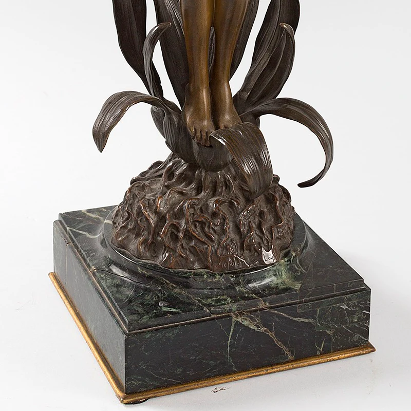 Louis Chalon "La Fée" Bronze Sculpture - Image 3