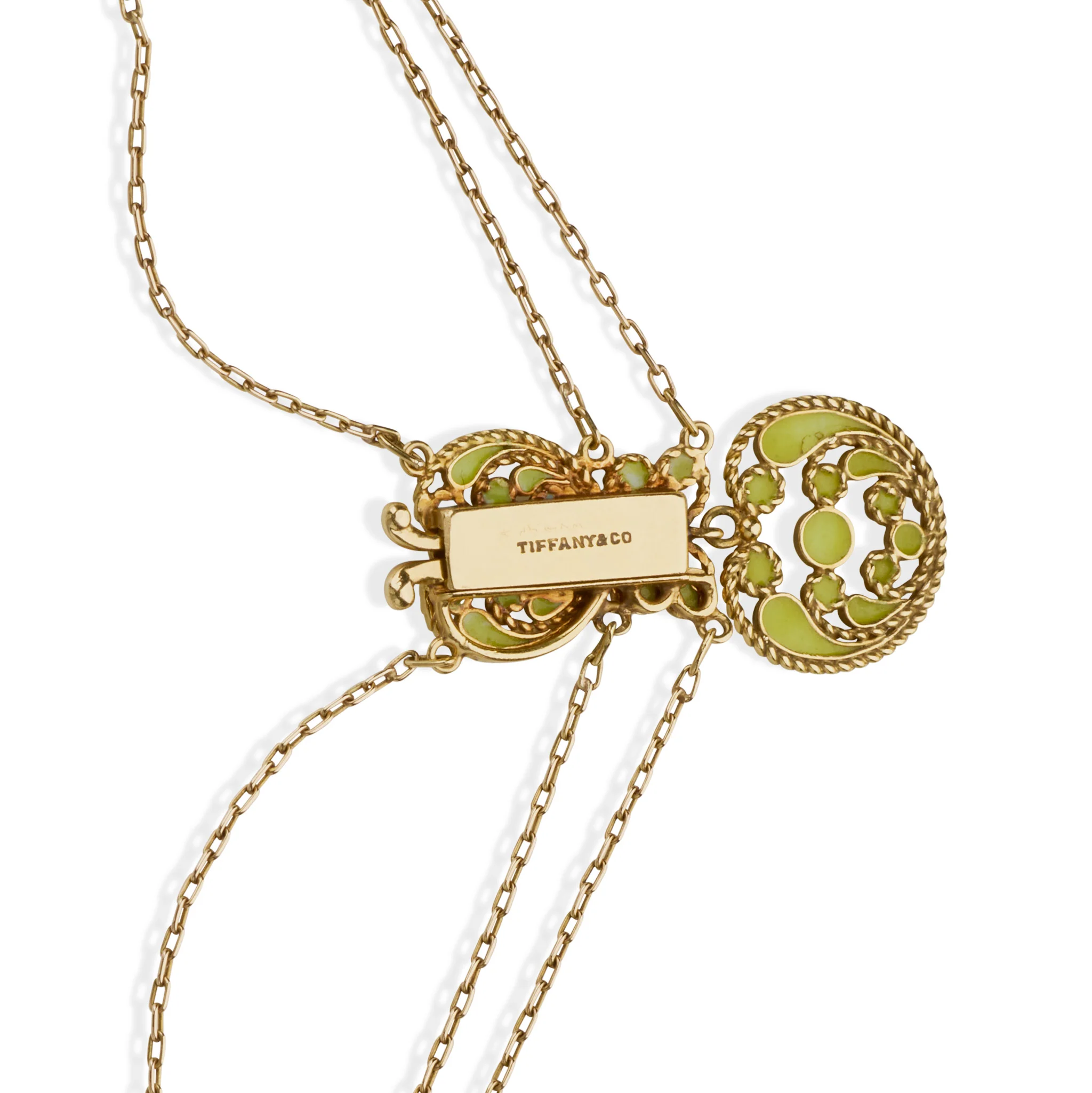 Louis Comfort Tiffany for Tiffany & Co. Enamel Necklace - Image 6