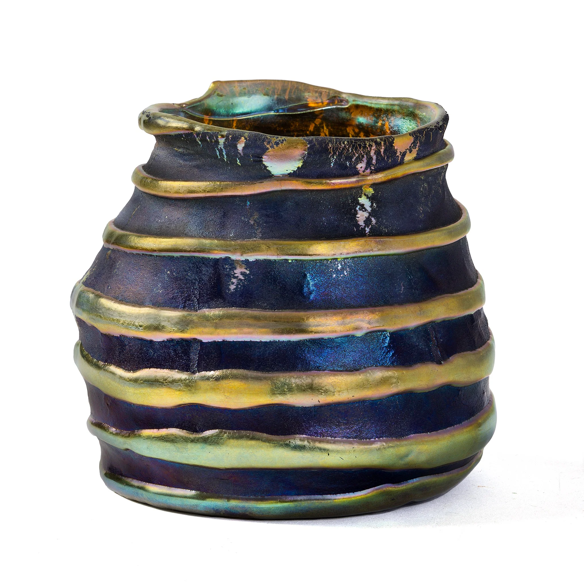 Louis Comfort Tiffany "Lava" Favrile Vase - Image 4