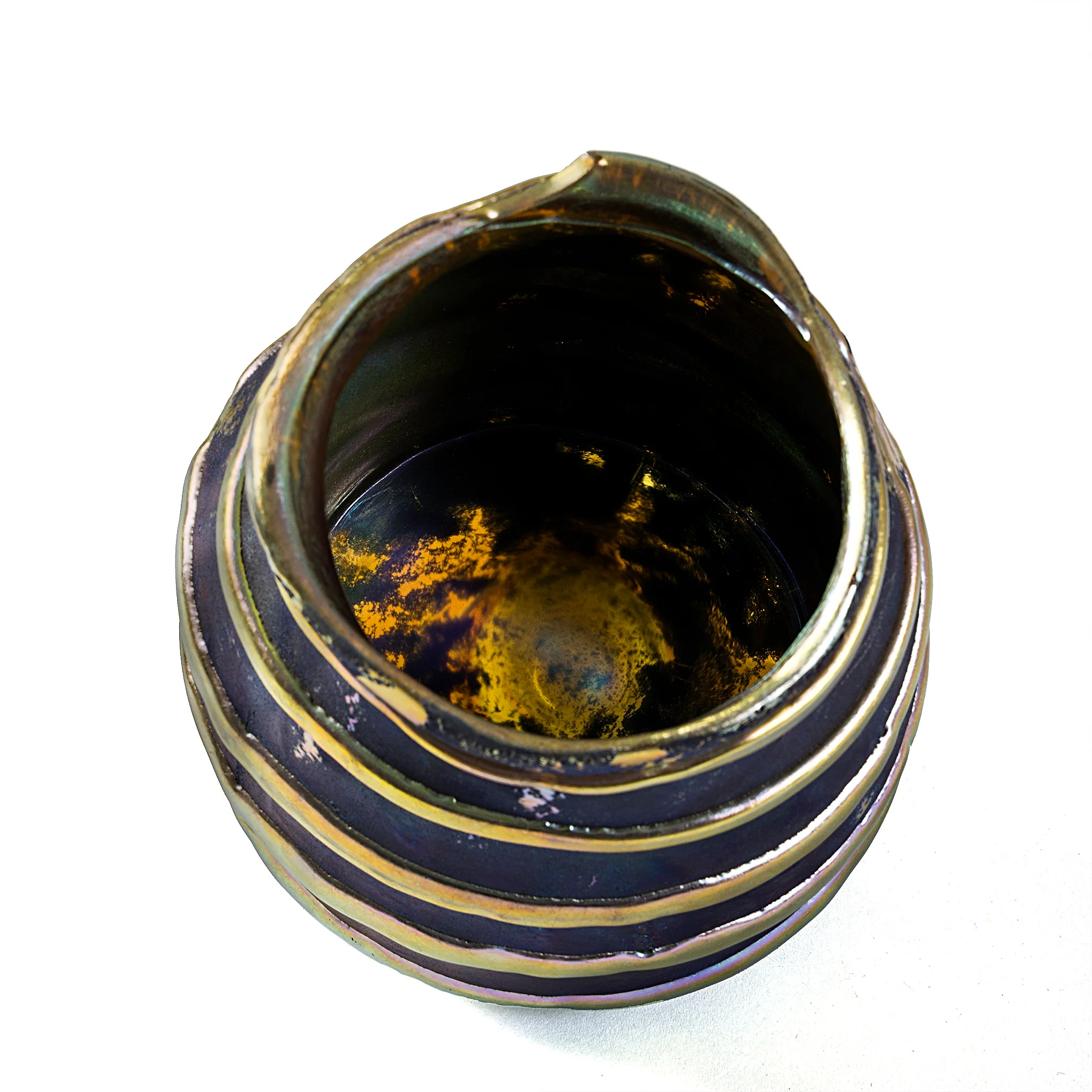Louis Comfort Tiffany "Lava" Favrile Vase - Image 6