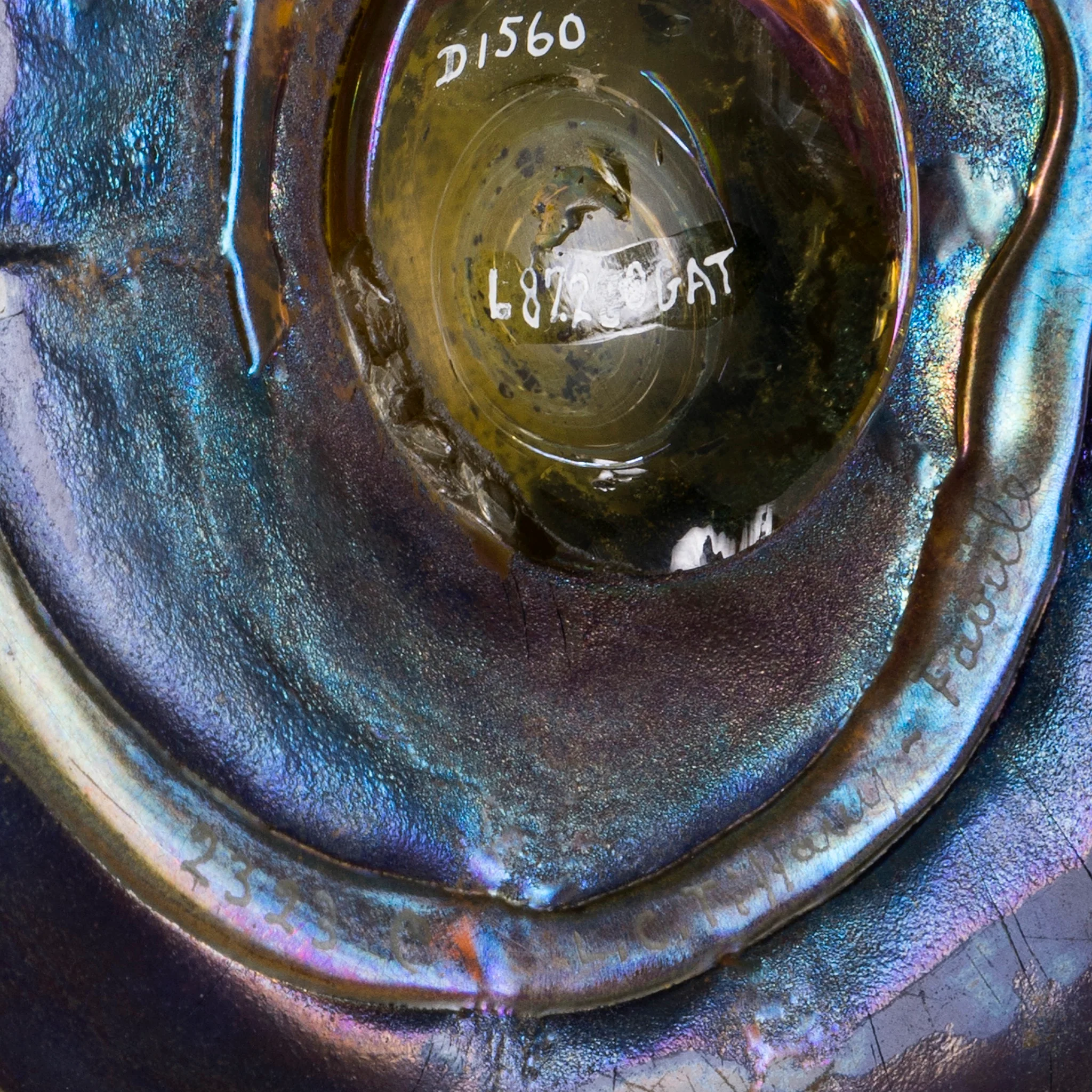 Louis Comfort Tiffany "Lava" Favrile Vase - Image 8