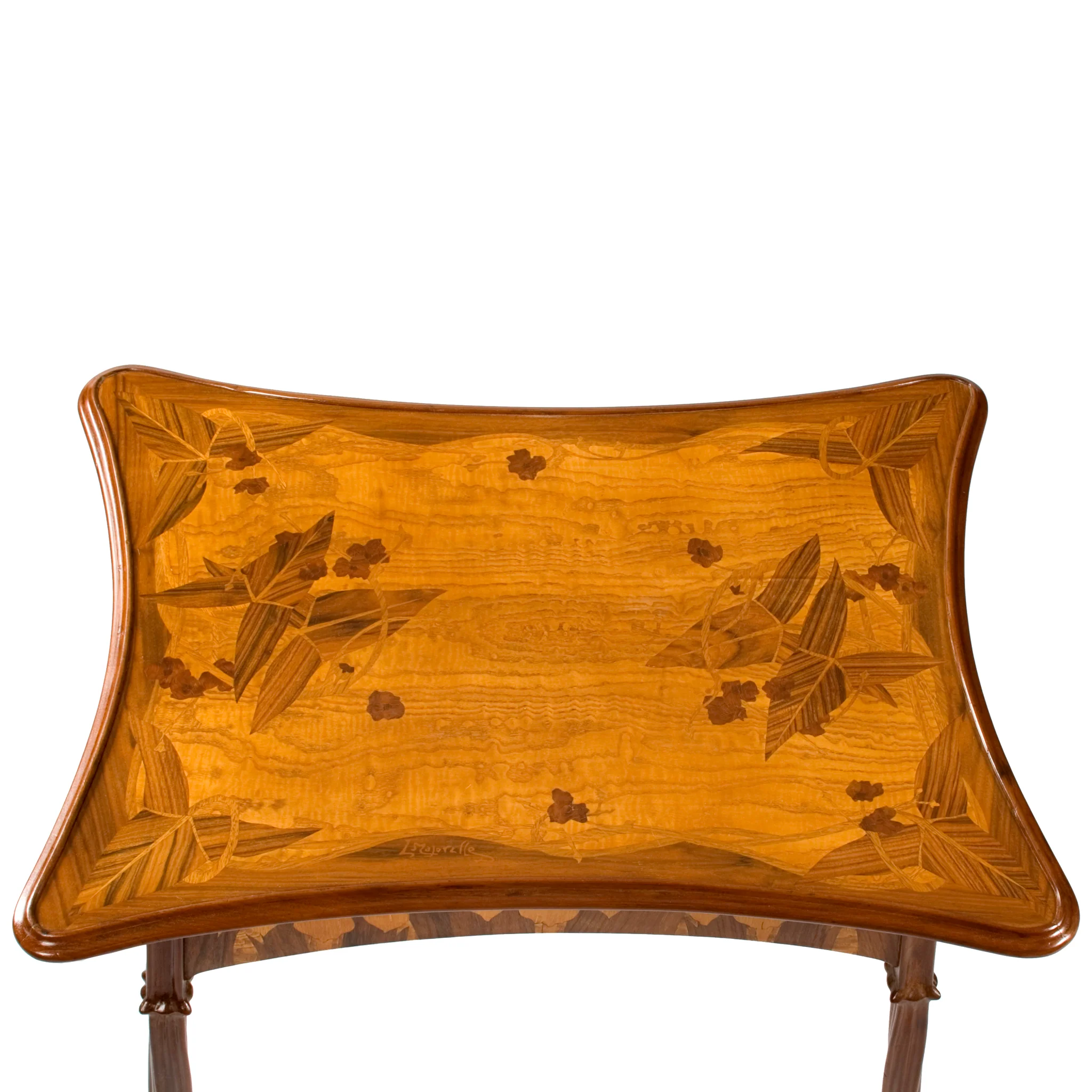 Louis Majorelle Fruitwood Marquetry Table - Image 3