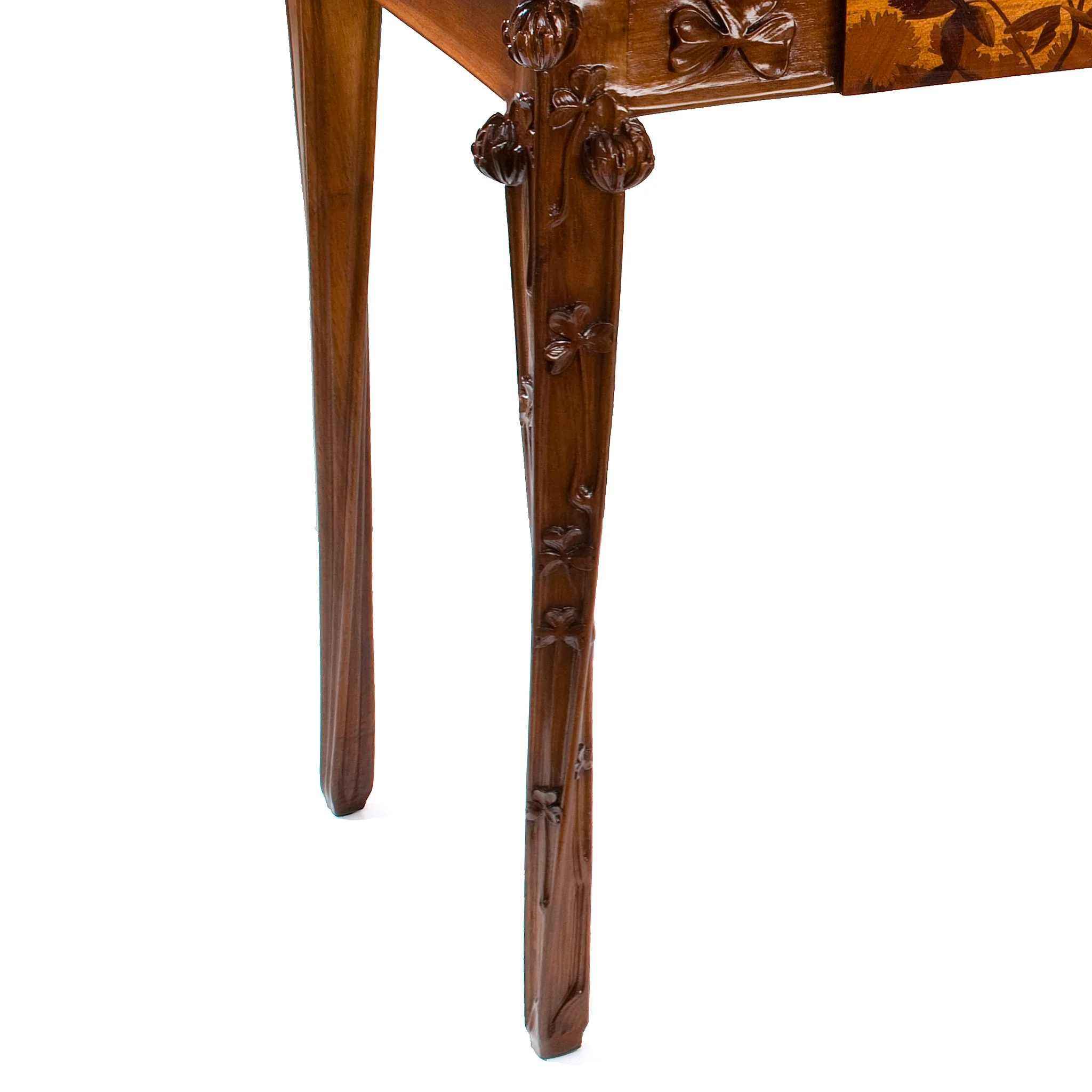 Louis Majorelle Inlaid Marquetry Games Table - Image 6