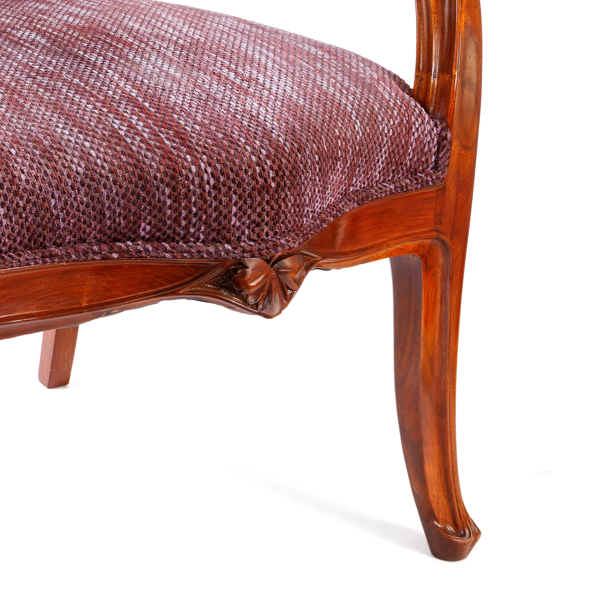 Louis Majorelle "Ombellifères" Settee and Side Chairs - Image 4