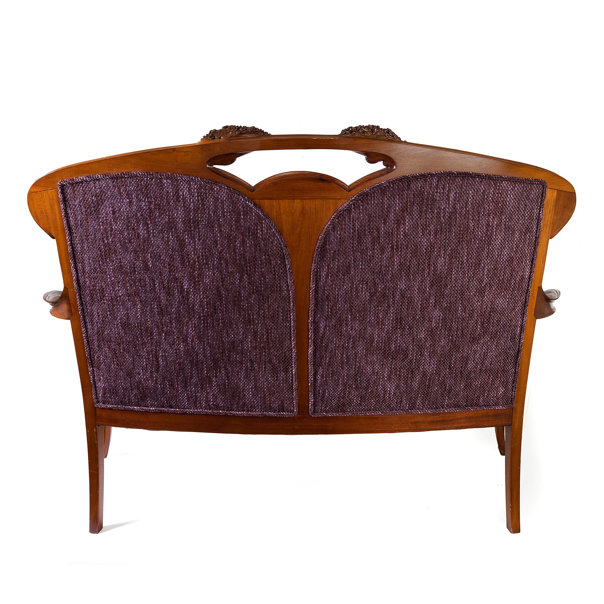 Louis Majorelle "Ombellifères" Settee and Side Chairs - Image 9