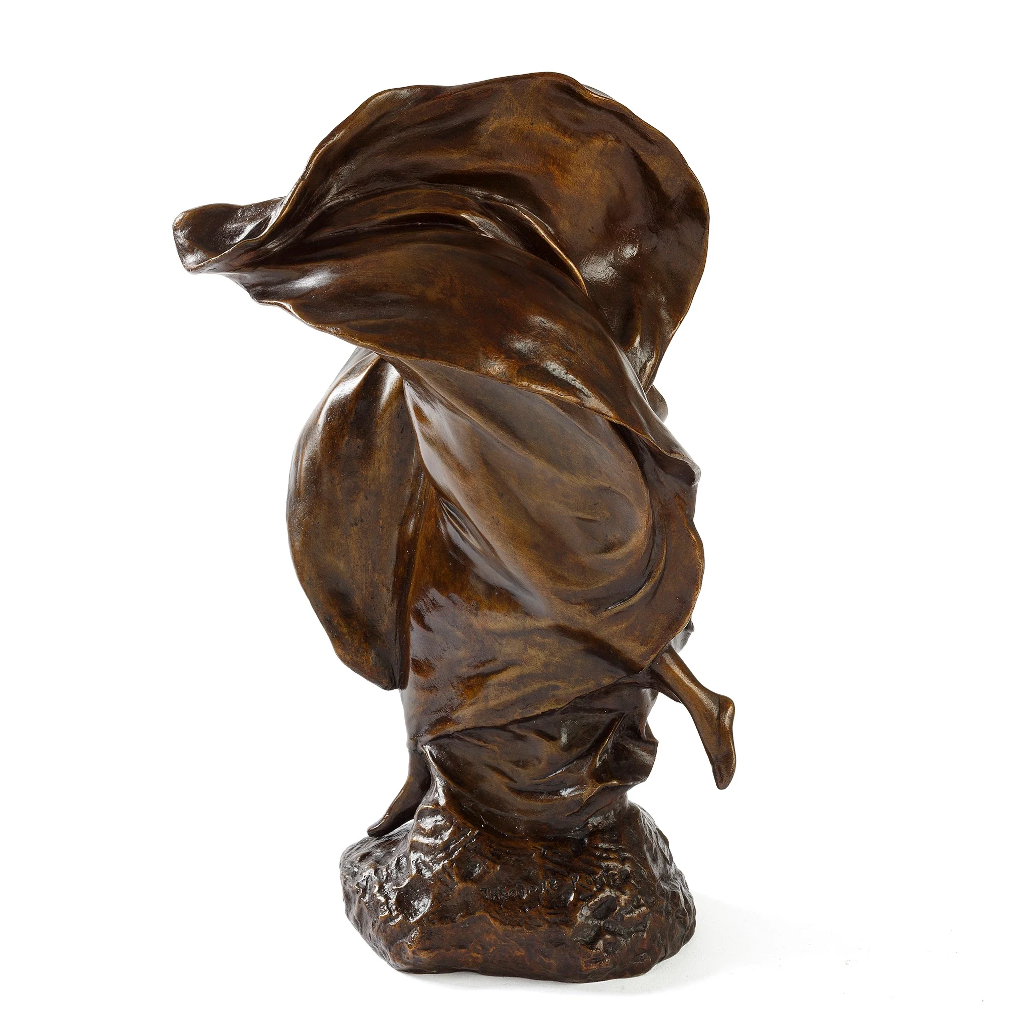 Théodore Rivière "La Danse du lys" Bronze Sculpture - Image 6