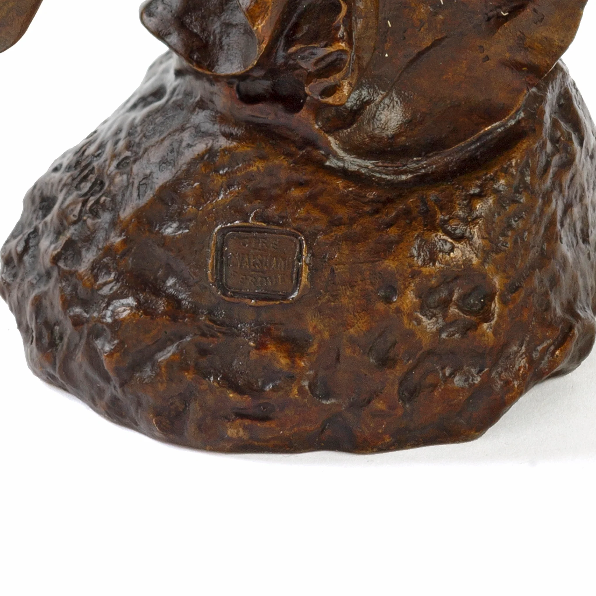 Théodore Rivière "La Danse du lys" Bronze Sculpture - Image 7