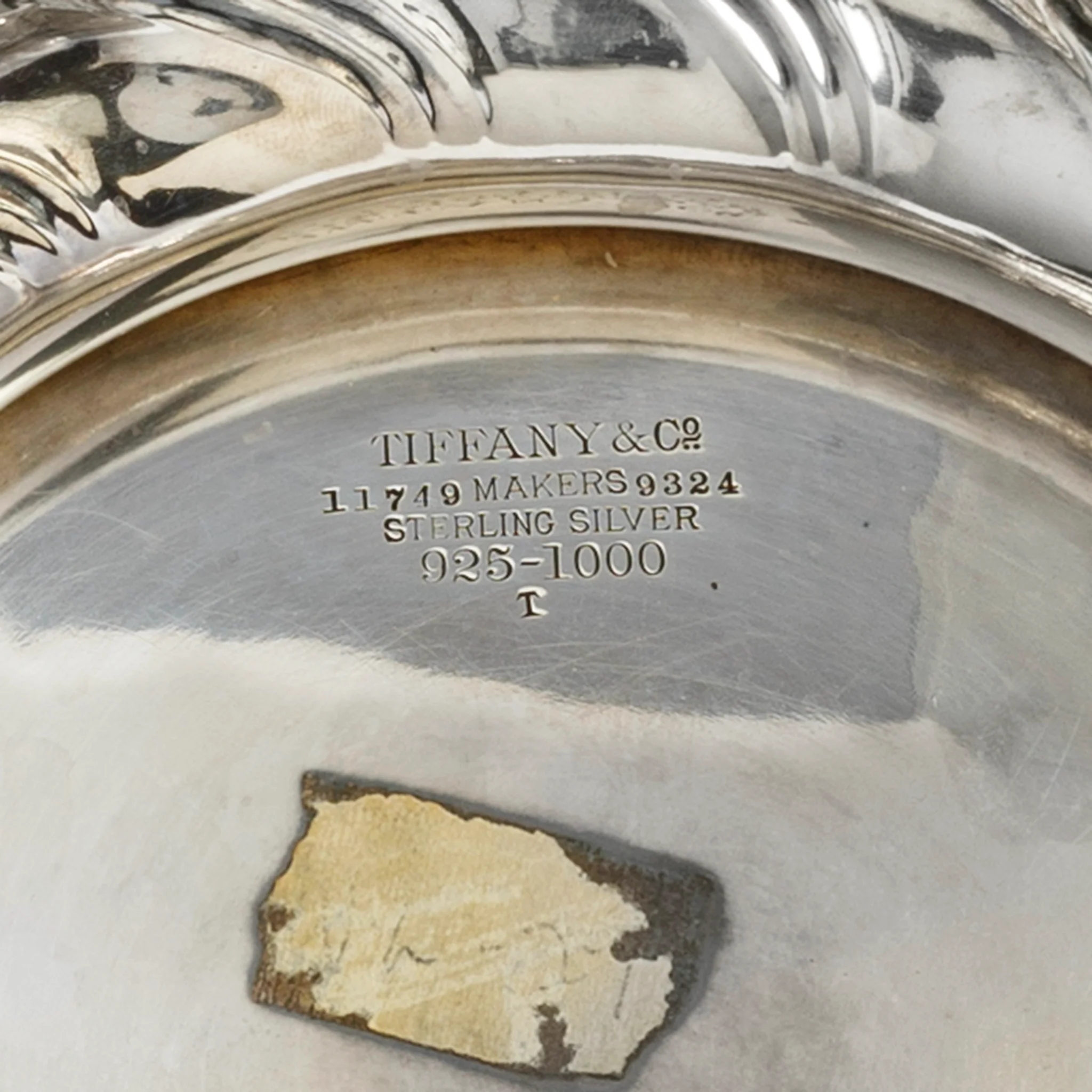 Tiffany & Co. Silver Punch Bowl & Ladle - Image 5