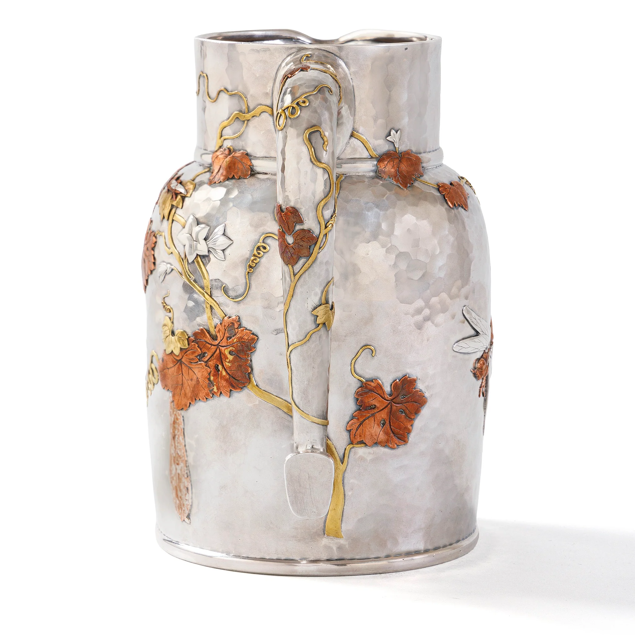 Tiffany & Co. and Edward C. Moore "Gourd" Silver Water Pitcher - Image 5