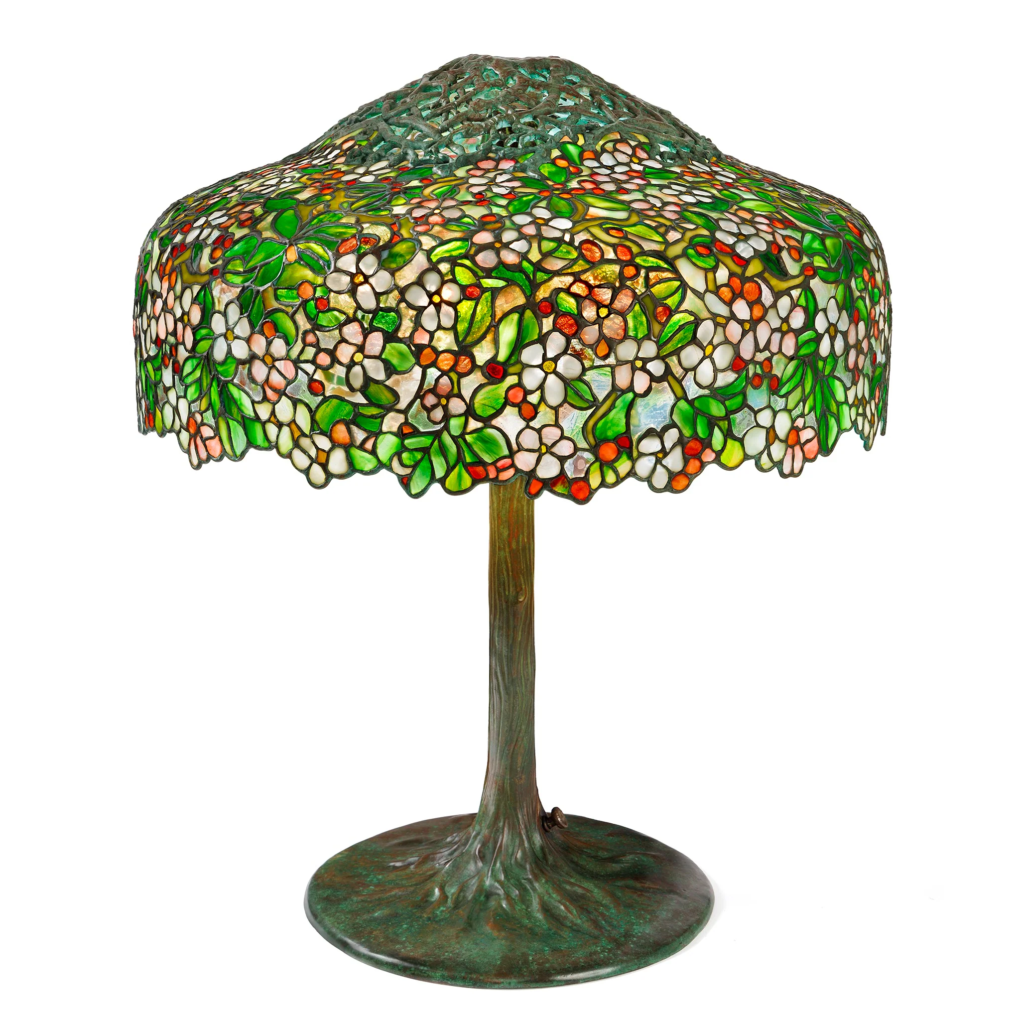 Tiffany Studios New York "Apple Blossom" Table Lamp - Image 3