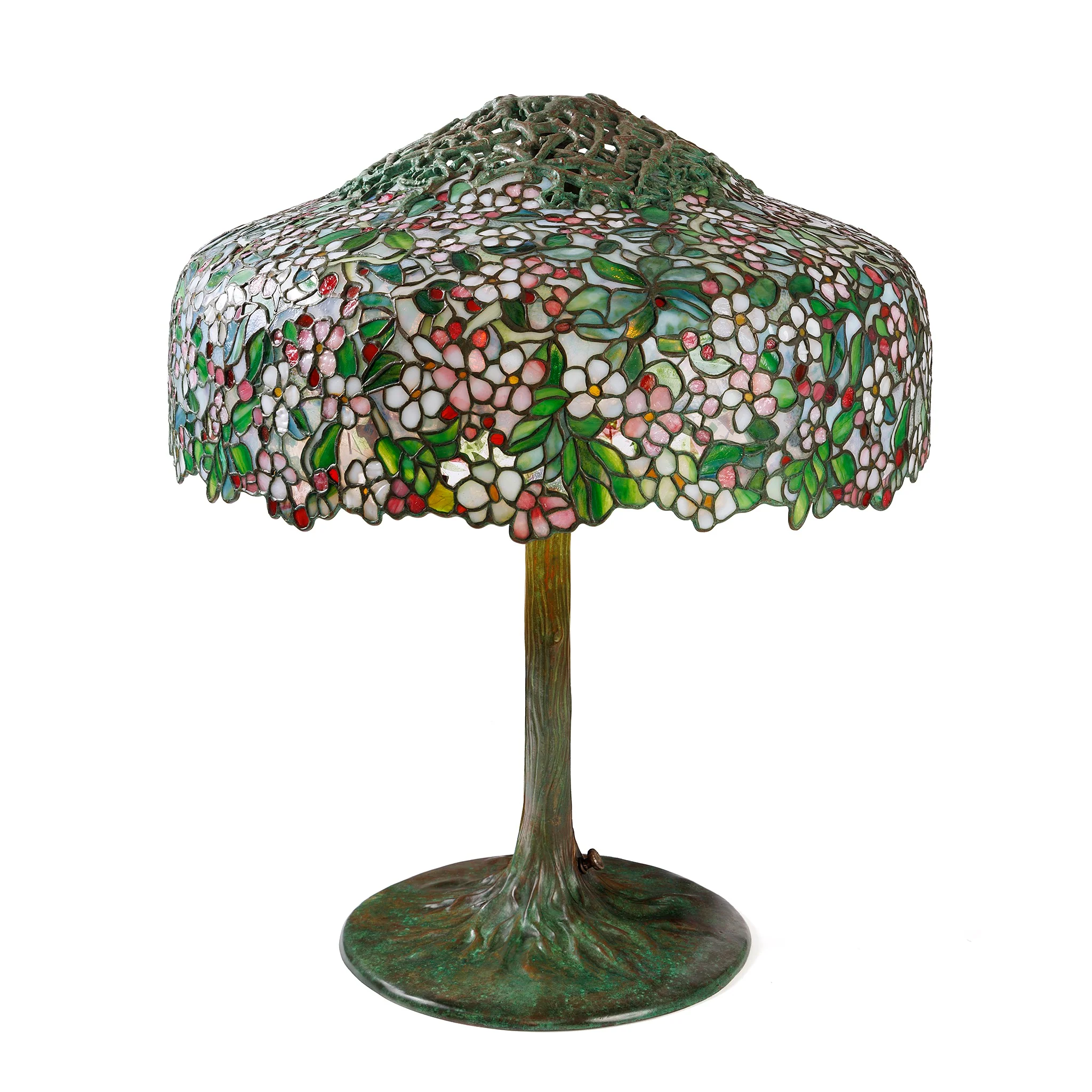 Tiffany Studios New York "Apple Blossom" Table Lamp - Image 4