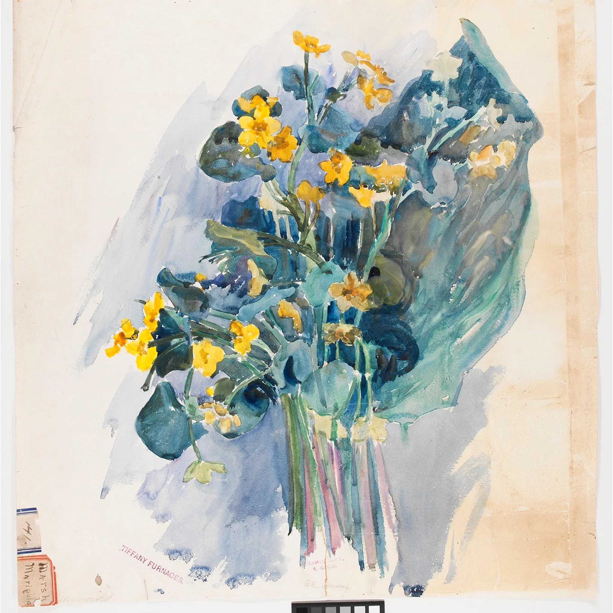 Tiffany Studios New York "Aquamarine" Glass Vase - Image 5