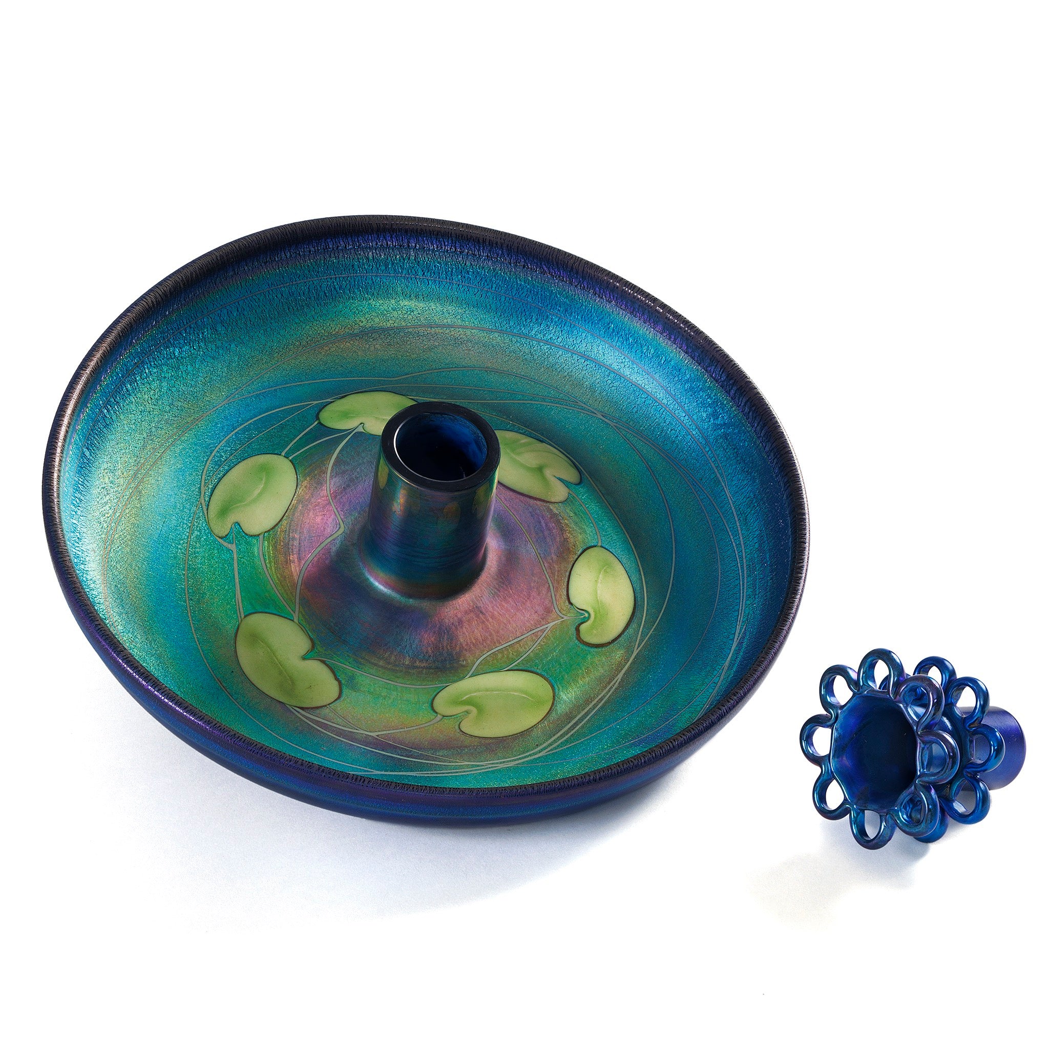 Tiffany Studios New York Favrile Glass Centerpiece - Image 3