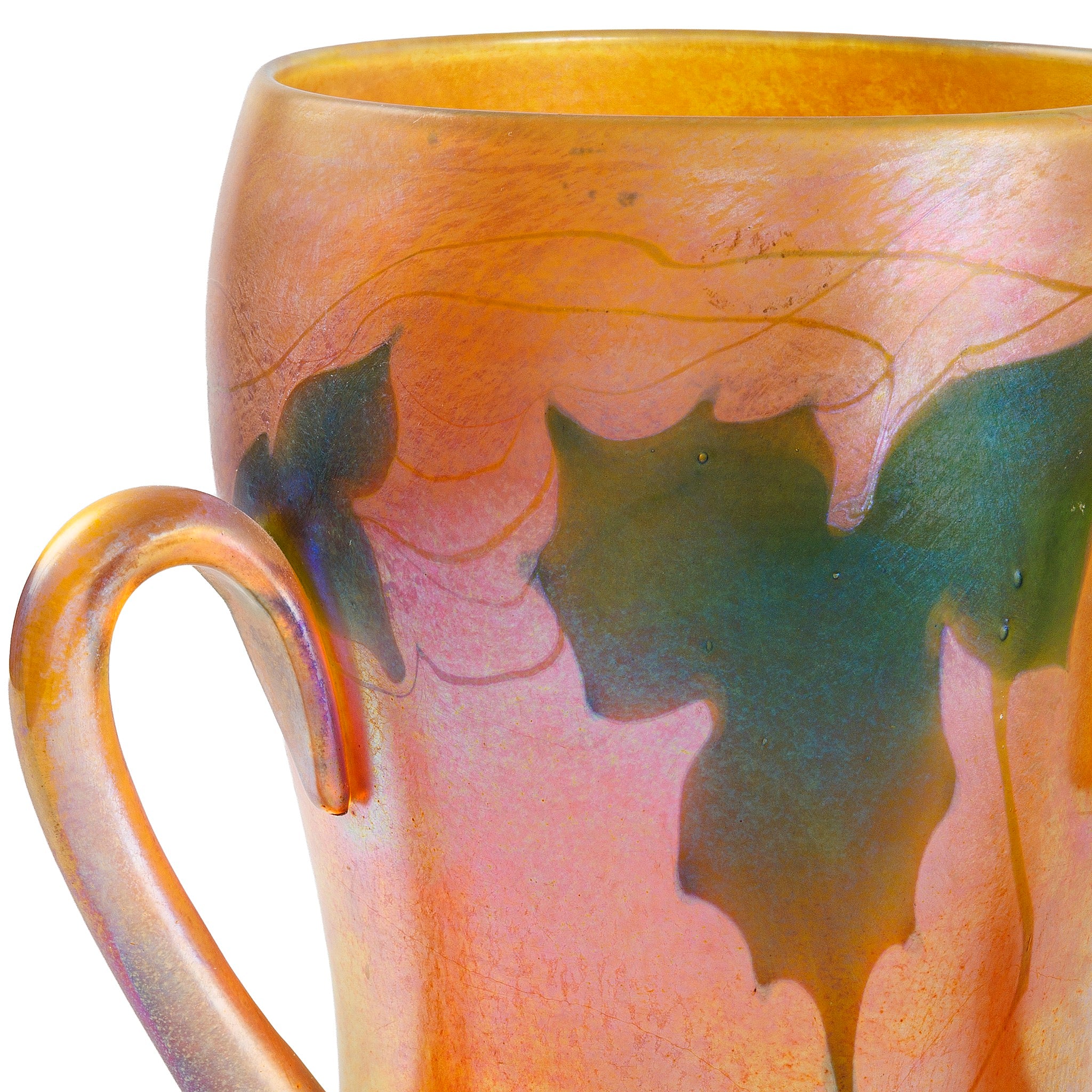 Tiffany Studios New York Favrile Glass Loving Cup - Image 3