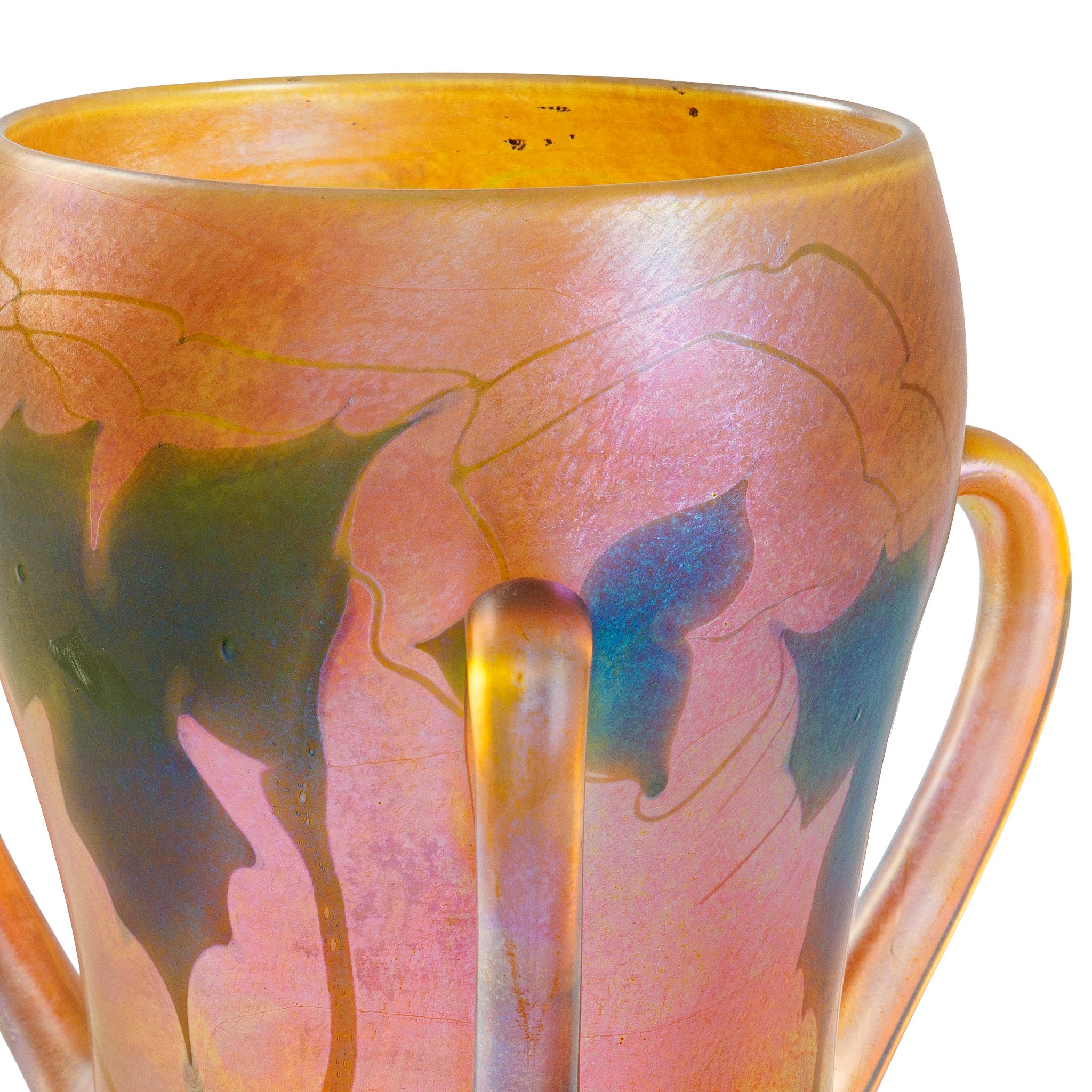 Tiffany Studios New York Favrile Glass Loving Cup - Image 4