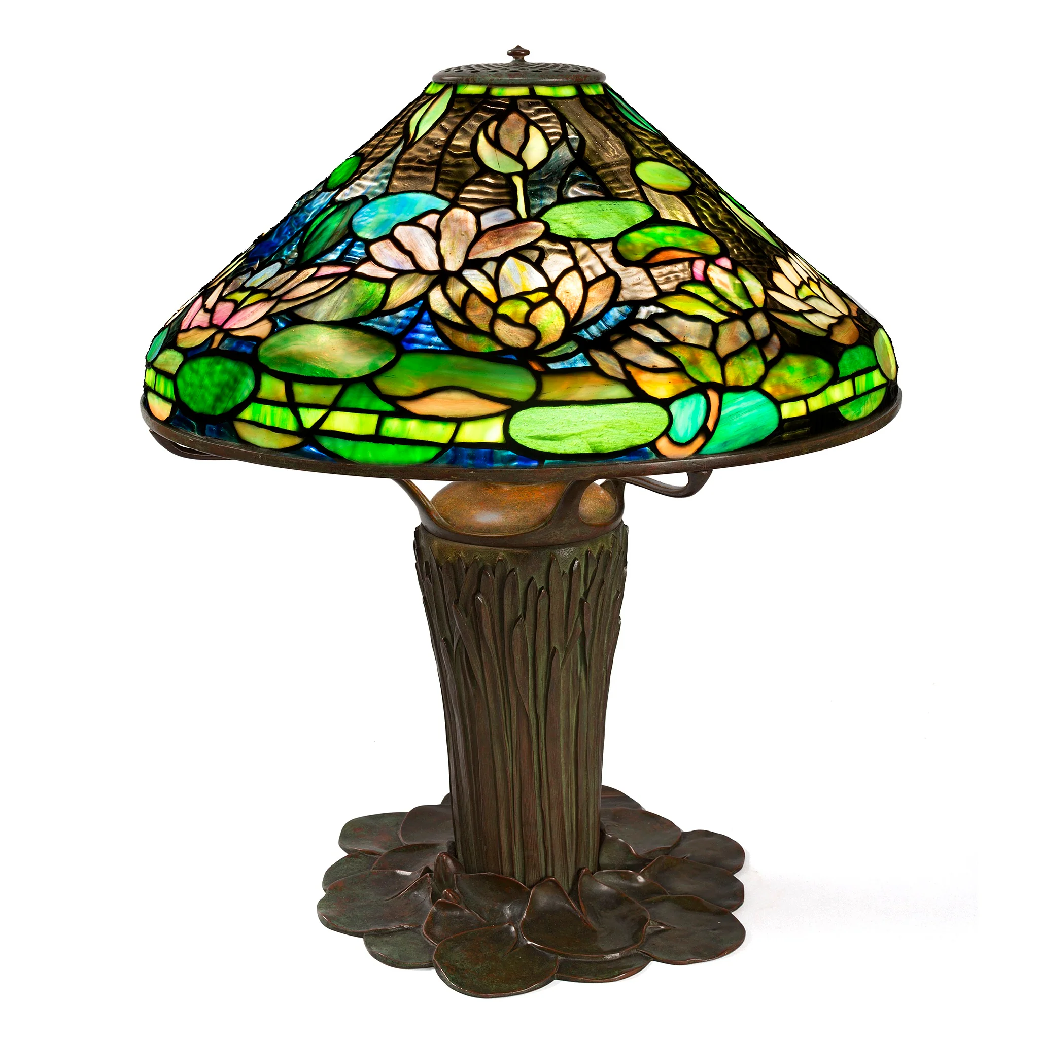 Tiffany Studios New York “Flowering Water Lily” Table Lamp - Image 3