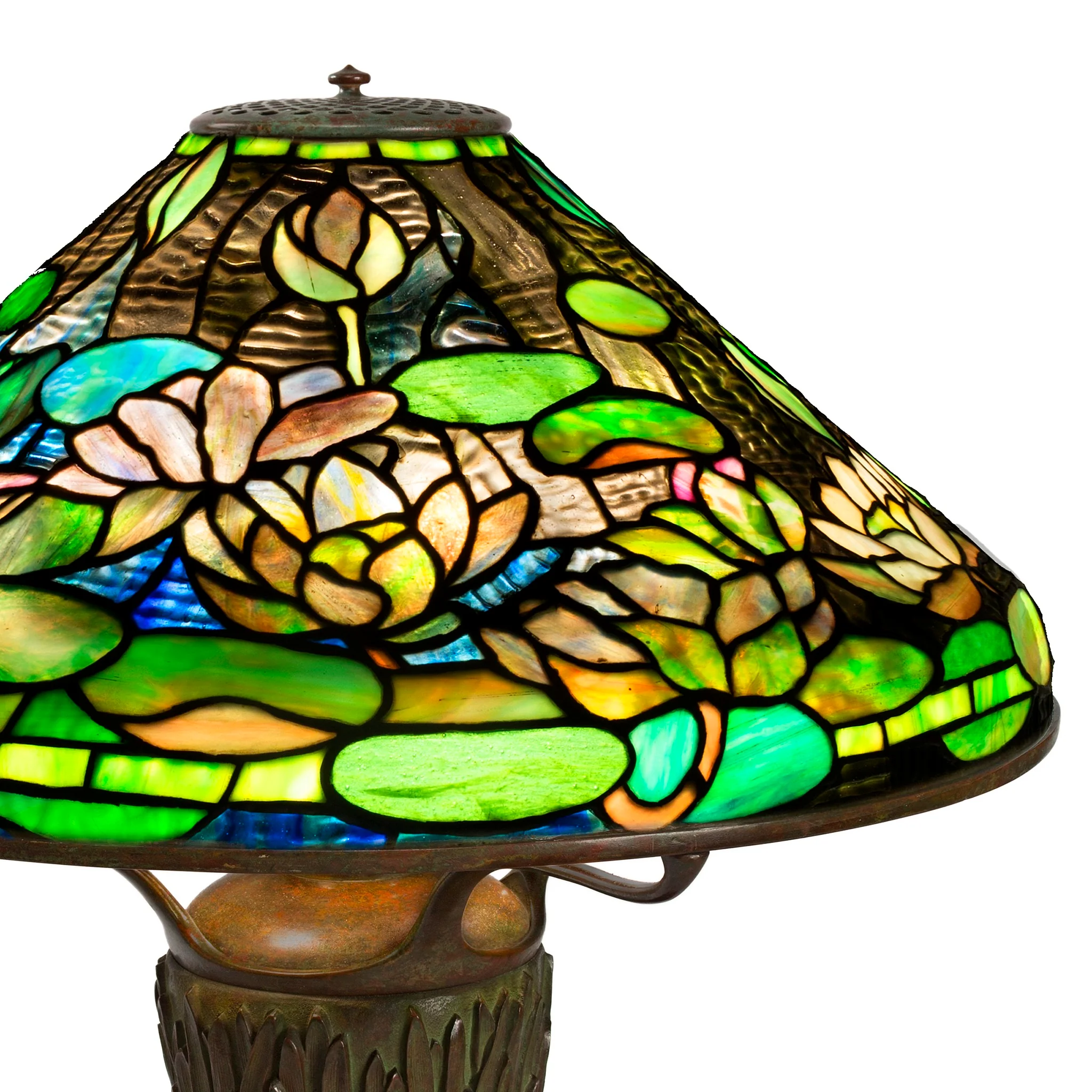 Tiffany Studios New York “Flowering Water Lily” Table Lamp - Image 4