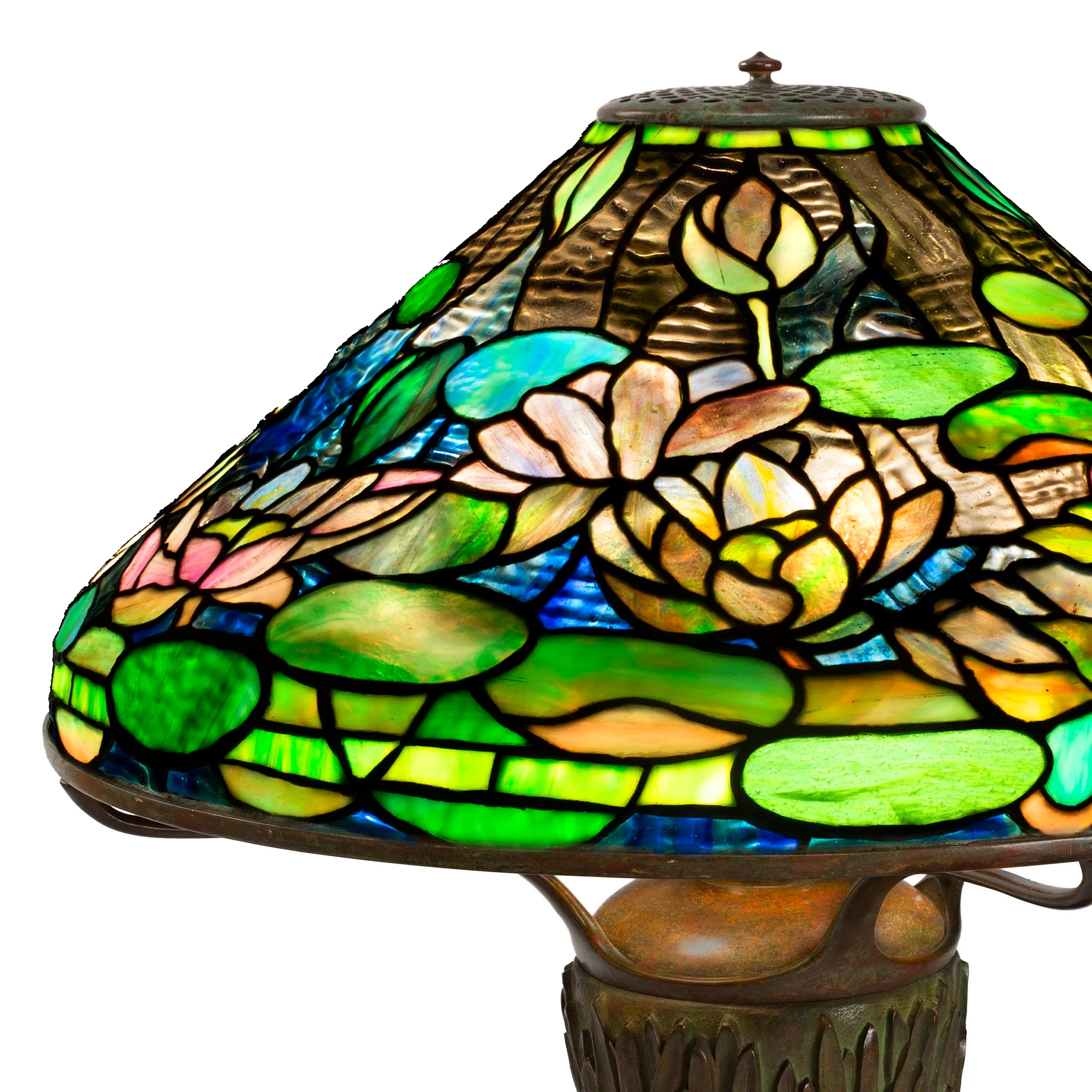 Tiffany Studios New York “Flowering Water Lily” Table Lamp - Image 5