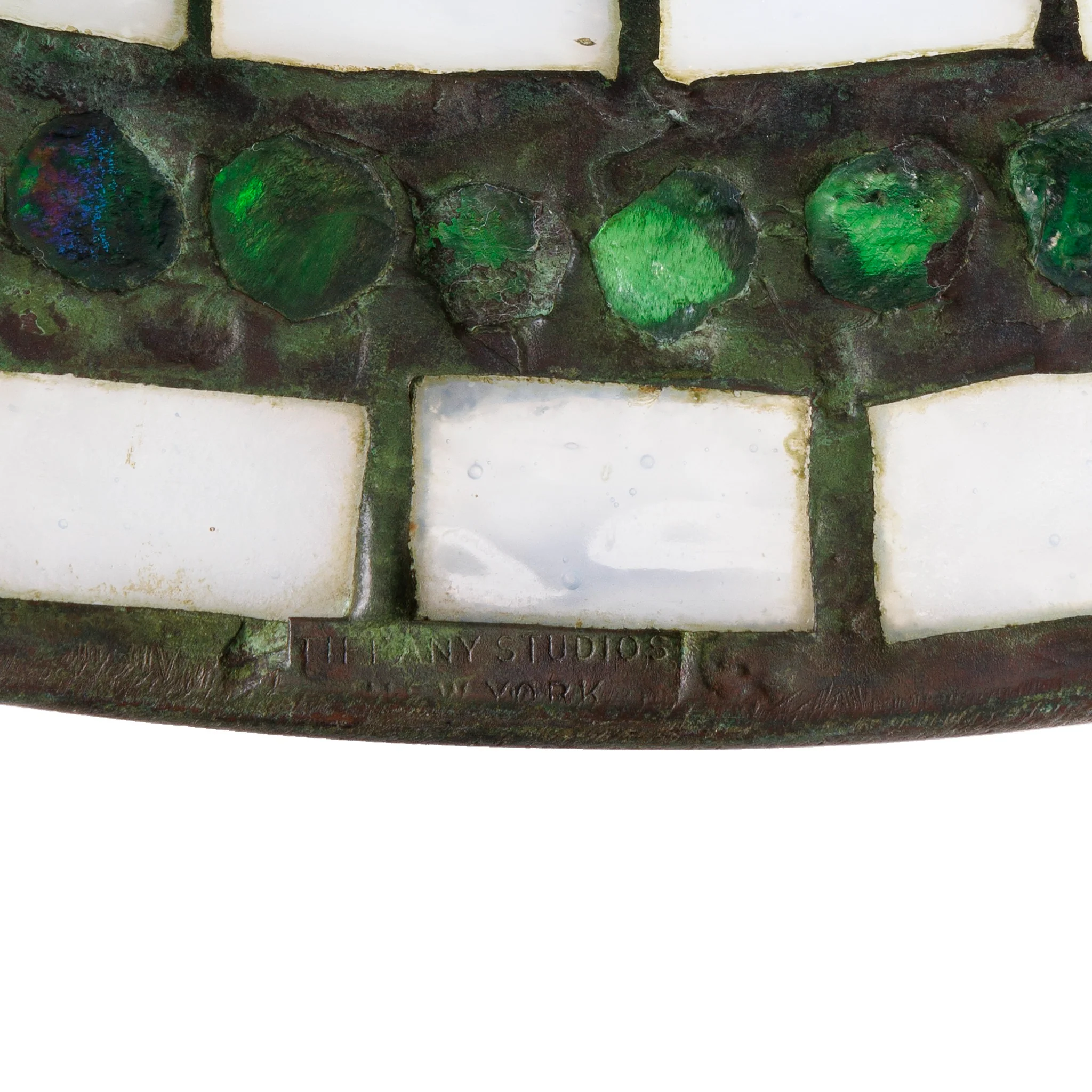 Tiffany Studios New York "Gentian" Flared Table Lamp - Image 8