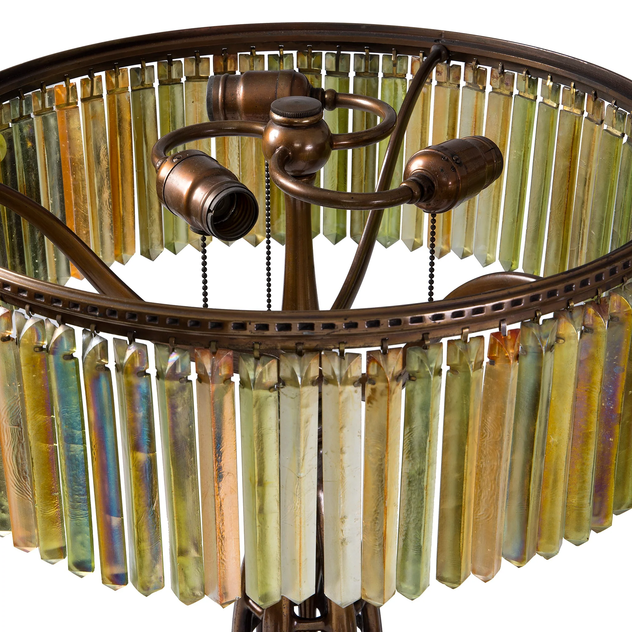 Tiffany Studios New York "Jeweled Prism" Table Lamp - Image 7