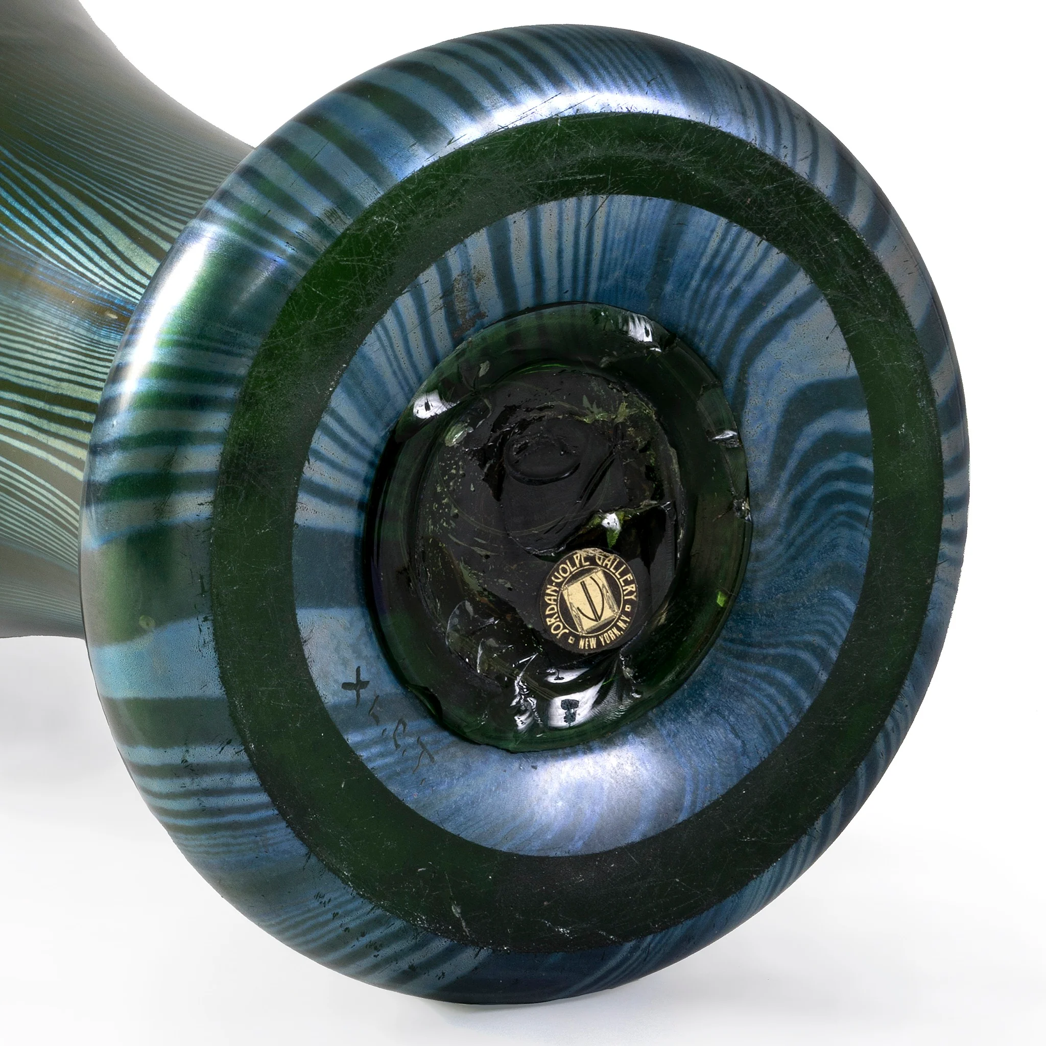 Tiffany Studios New York Monumental "Peacock" Vase - Image 6