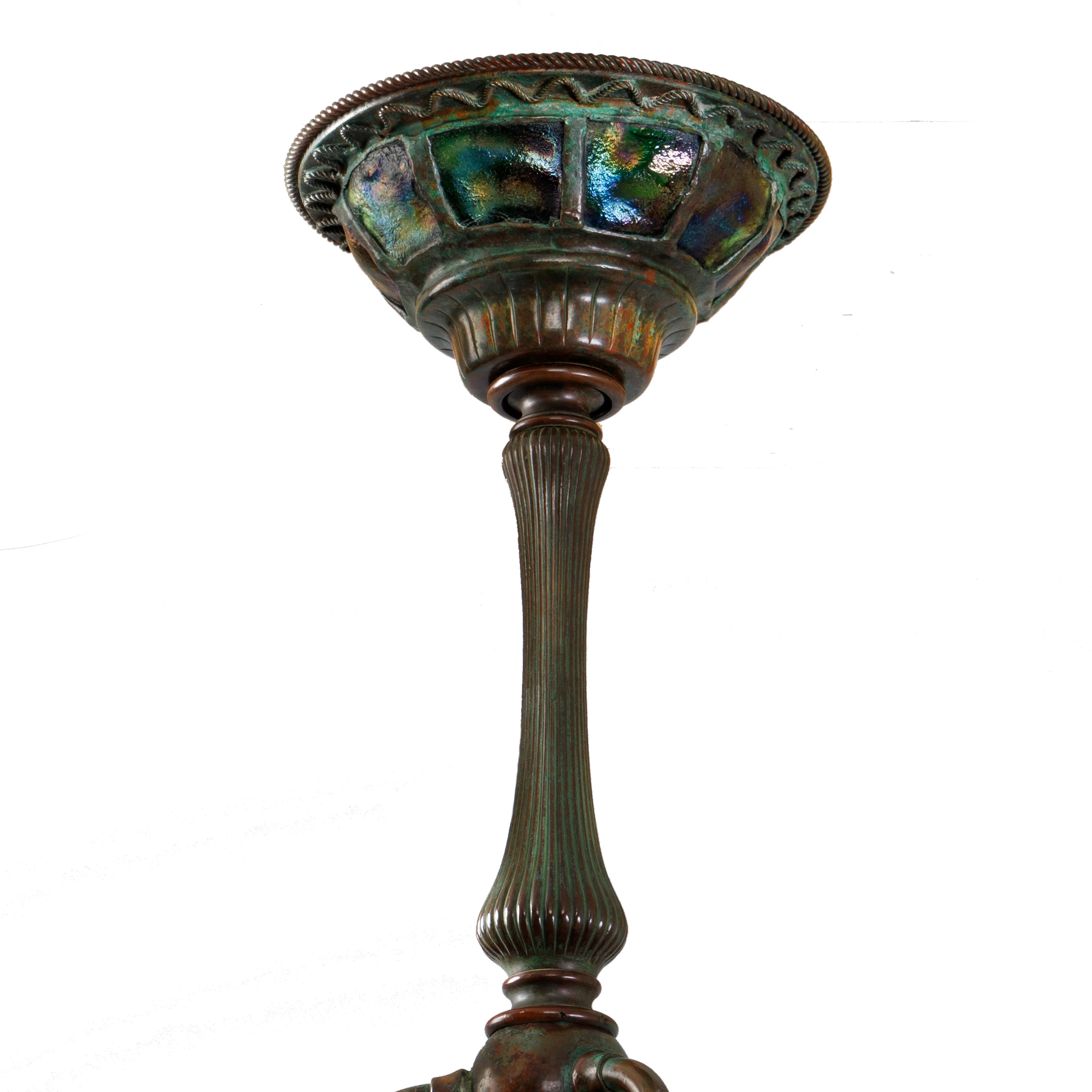 Tiffany Studios New York "Moorish" Chandelier - Image 3