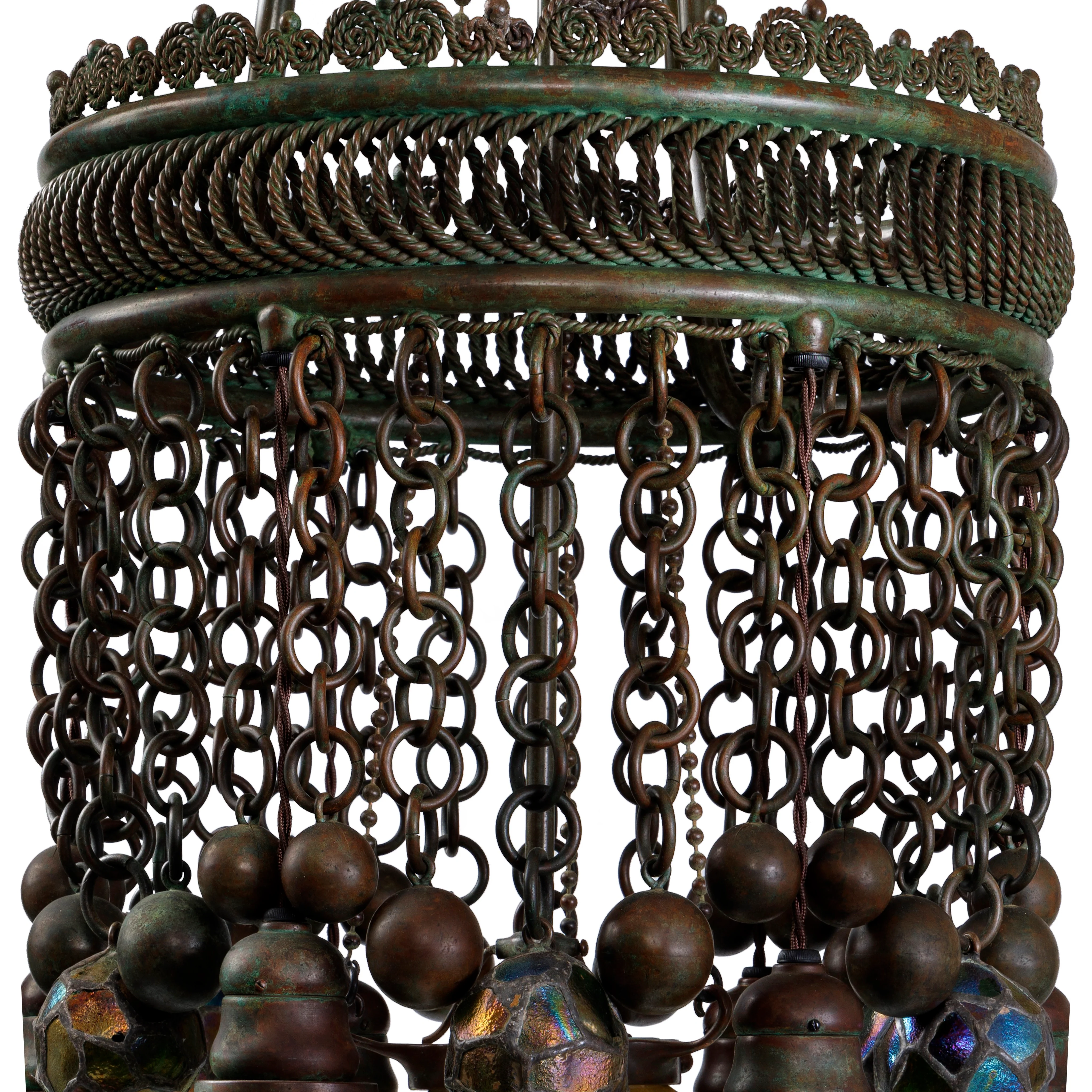 Tiffany Studios New York "Moorish" Chandelier - Image 5