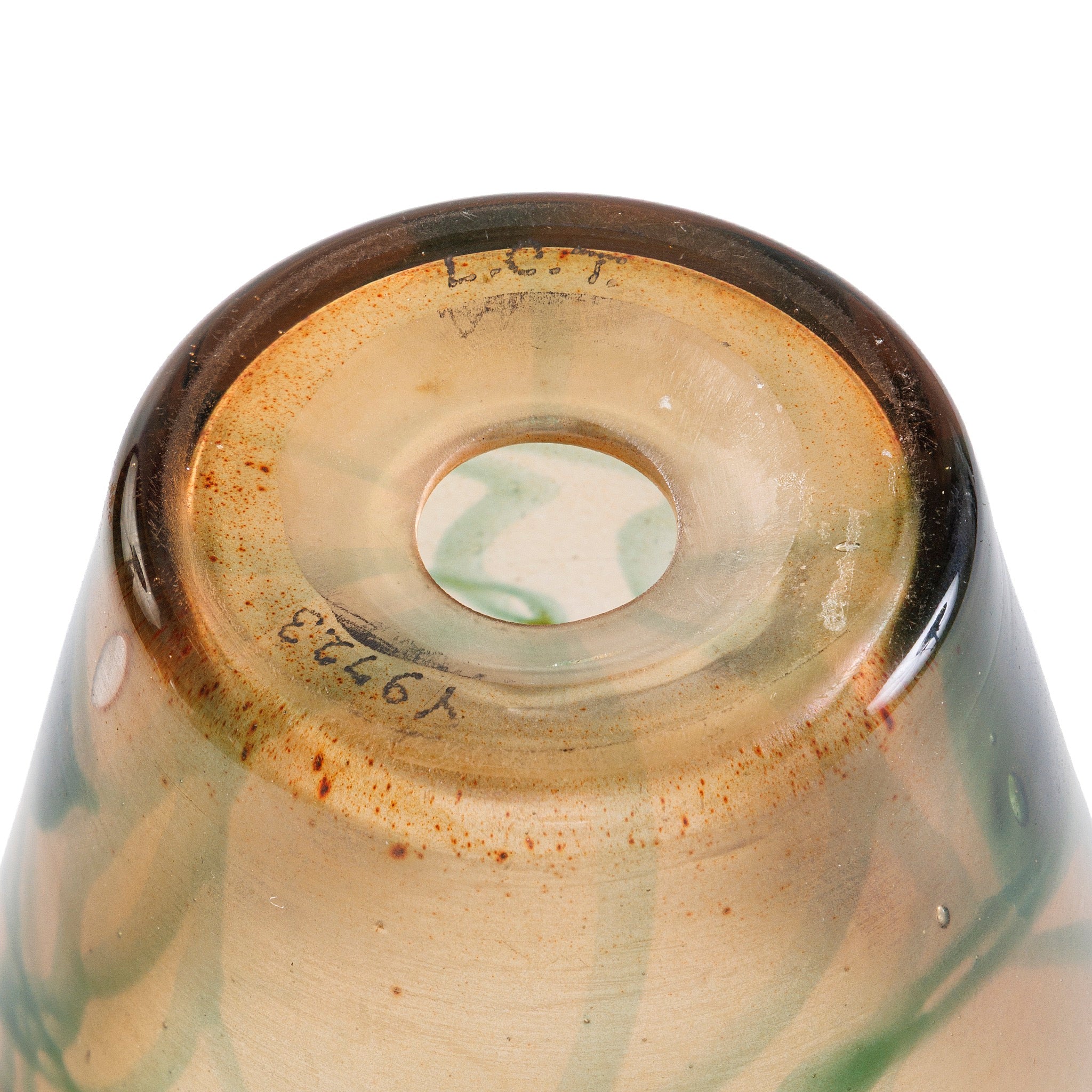 Tiffany Studios New York Morning Glory Paperweight Vase with Insert - Image 6