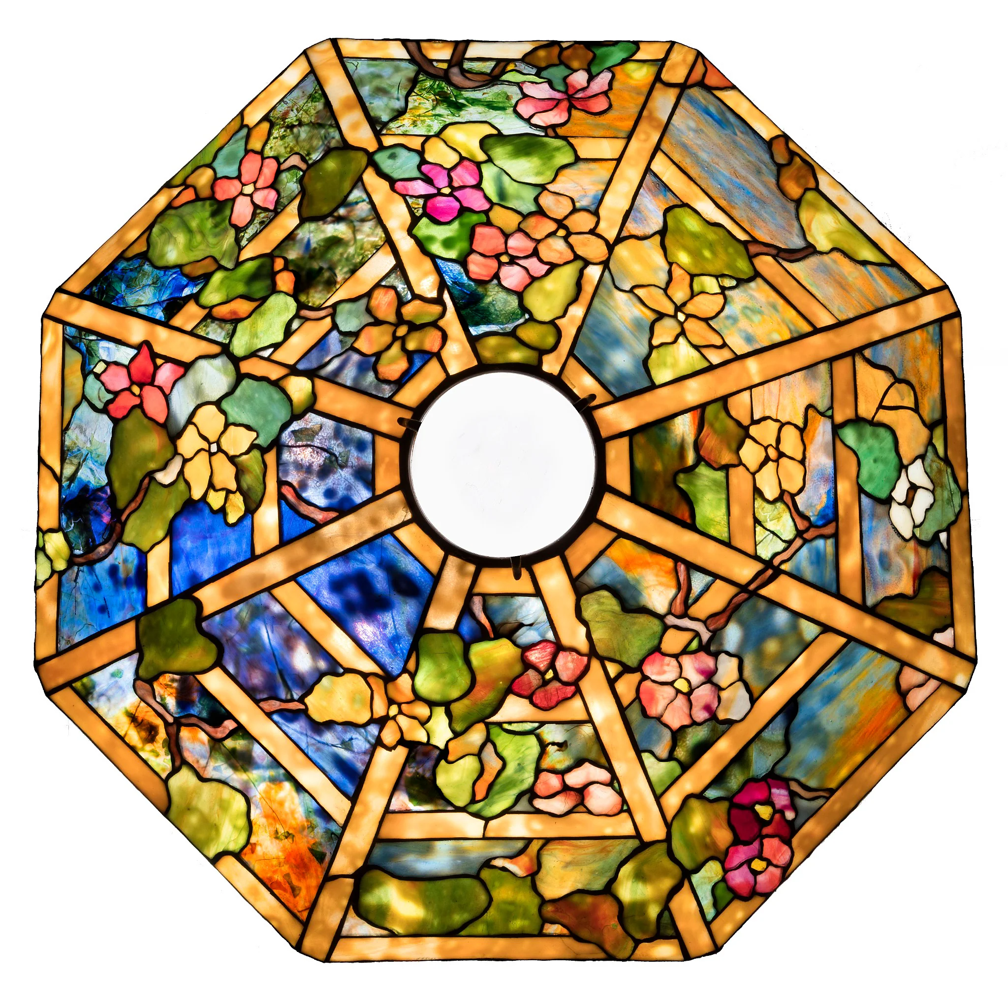 Tiffany Studios New York "Nasturtium" Chandelier - Image 4