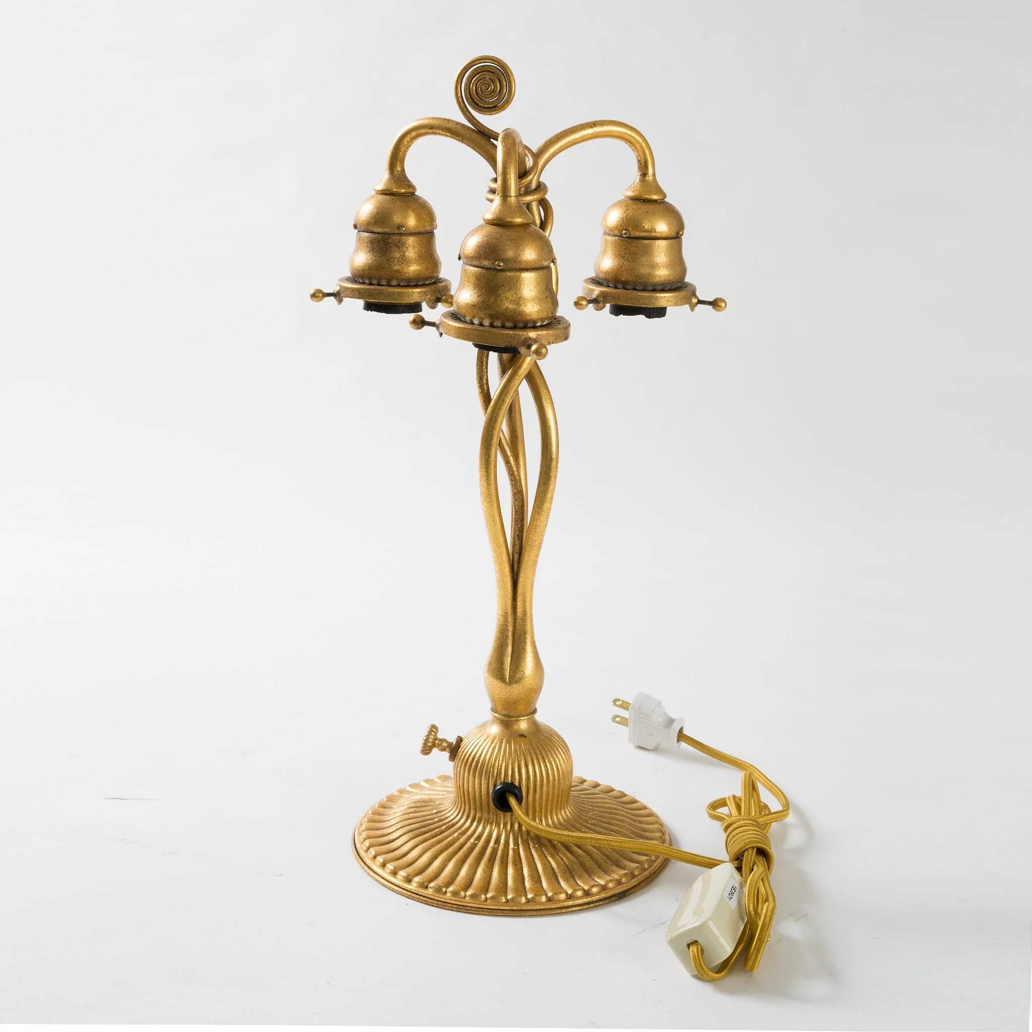 Tiffany Studios New York "Newell Post" Favrile Glass Desk Lamp - Image 6