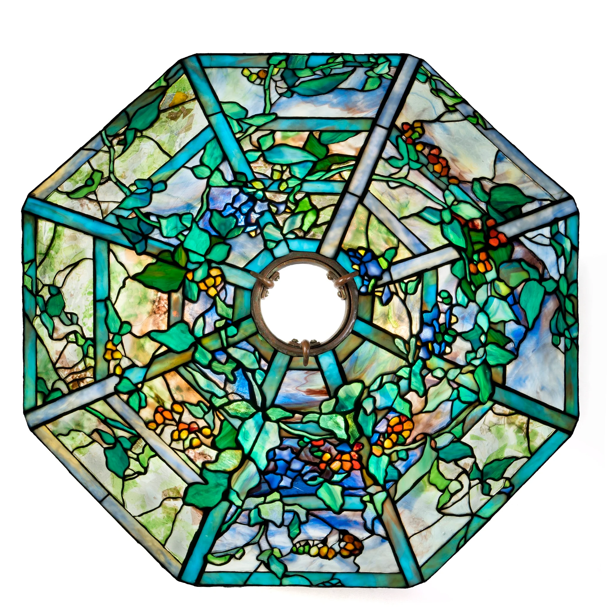 Tiffany Studios New York "October Nightshade" Chandelier - Image 3