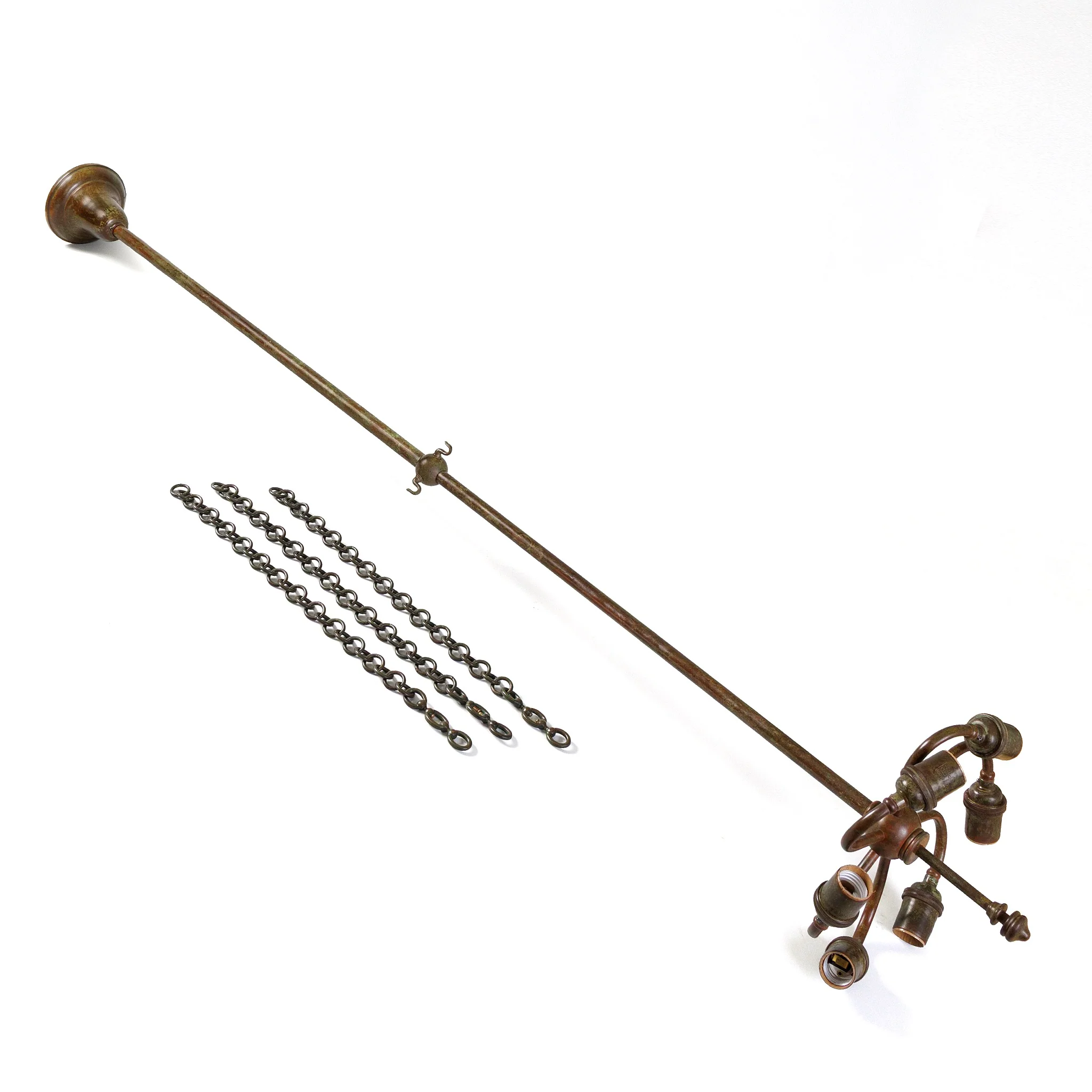 Tiffany Studios New York "October Nightshade" Chandelier - Image 6