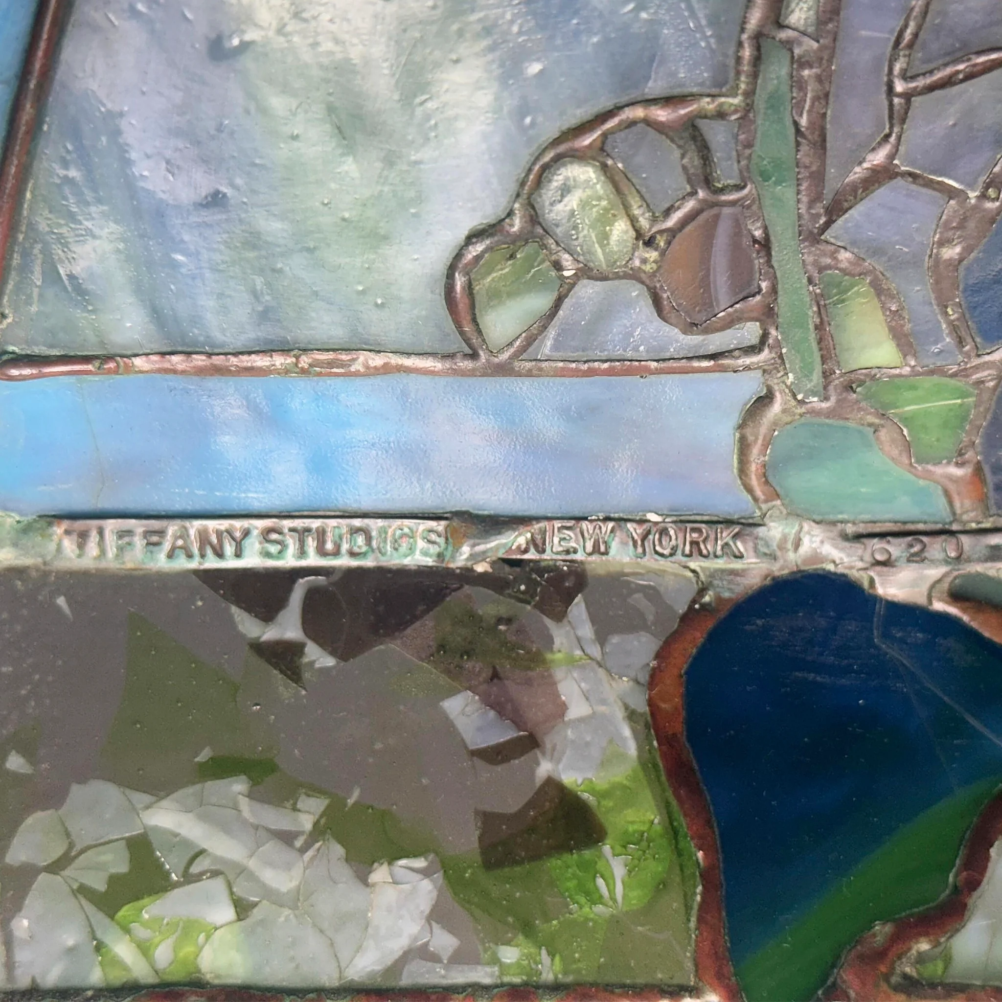 Tiffany Studios New York "October Nightshade" Chandelier - Image 8